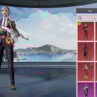 حساب ببجي • أسلحة • كيل مسج