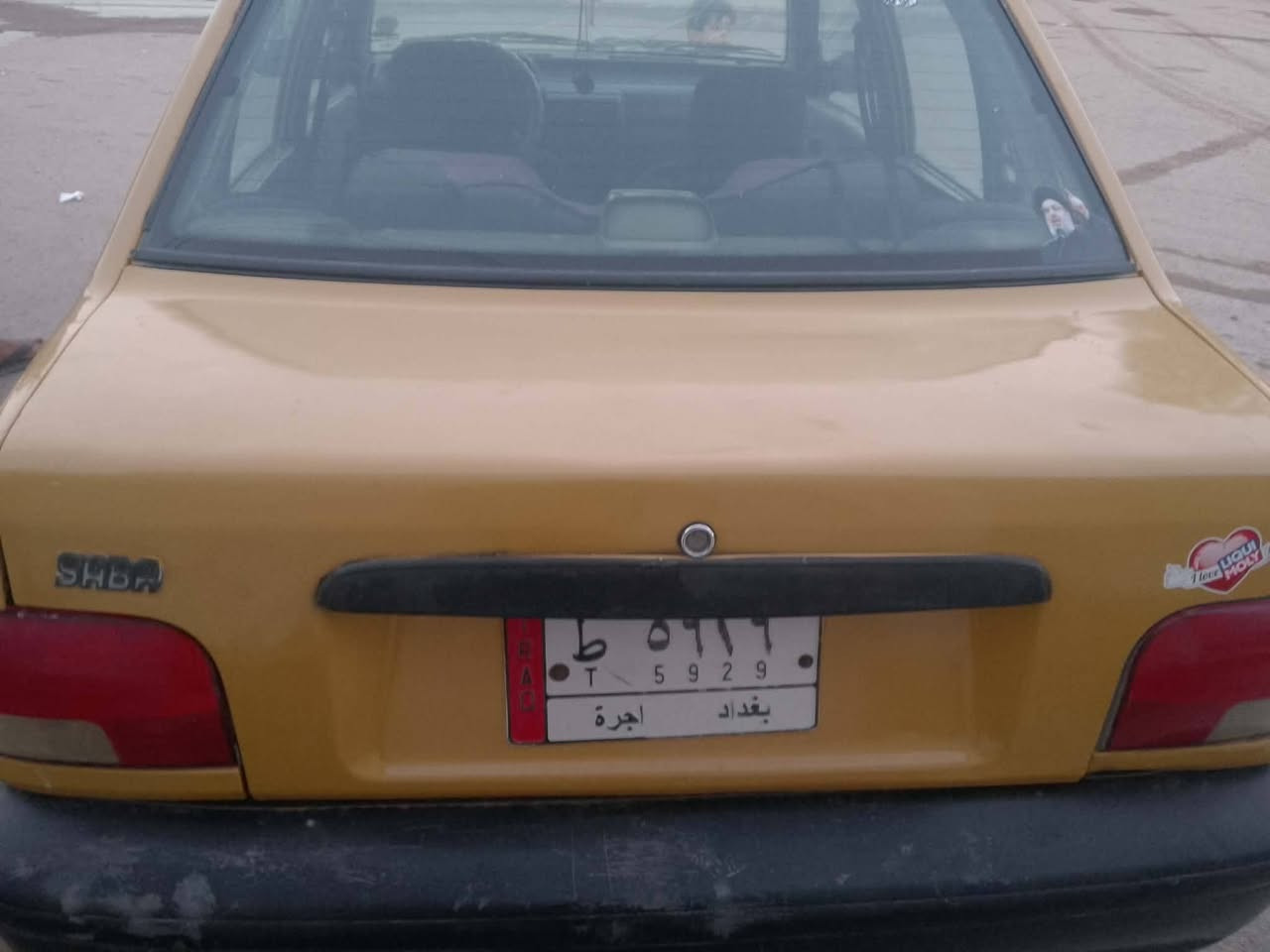 سلام عليكم سايبا موديل 2009 لبيع محرك وكير مكفولات شواصي وضع شركه ابلاديه مكفوله صدر امامي خلفي جديد حداديه باتري جديد تاير تخم جديد كهربائيات كلها شغاله تبريد ثلج شغال كشرها حلو مابيها اي اخياس نقص باور استيرن فقط رقم بغداد الماني سنويه ورقيه سياره بدون تحويل اكفلك سرقه وعشرين  رقم صاحب سياره *********** مكان سياره بغداد دولعي شارع الحسابات سعر 11 ورقه
