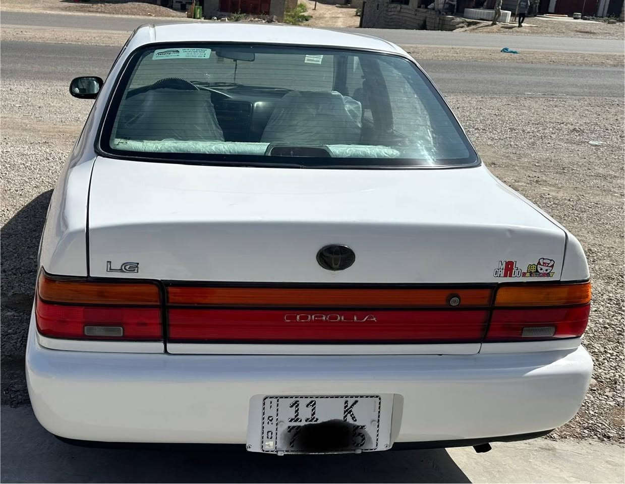 كورله موديل ٩٤ رقم بغداد انكليزي بسمي كير مكينه دوشمه عامه دشبول ايسر ابلاد   سياره بدون حادث السعر ٥٧ وبي مجال  مكان ديالى   ارجو عدم الاتصال بعد الساعه الحاديه عشر مساء رقم الهاتف ***********
