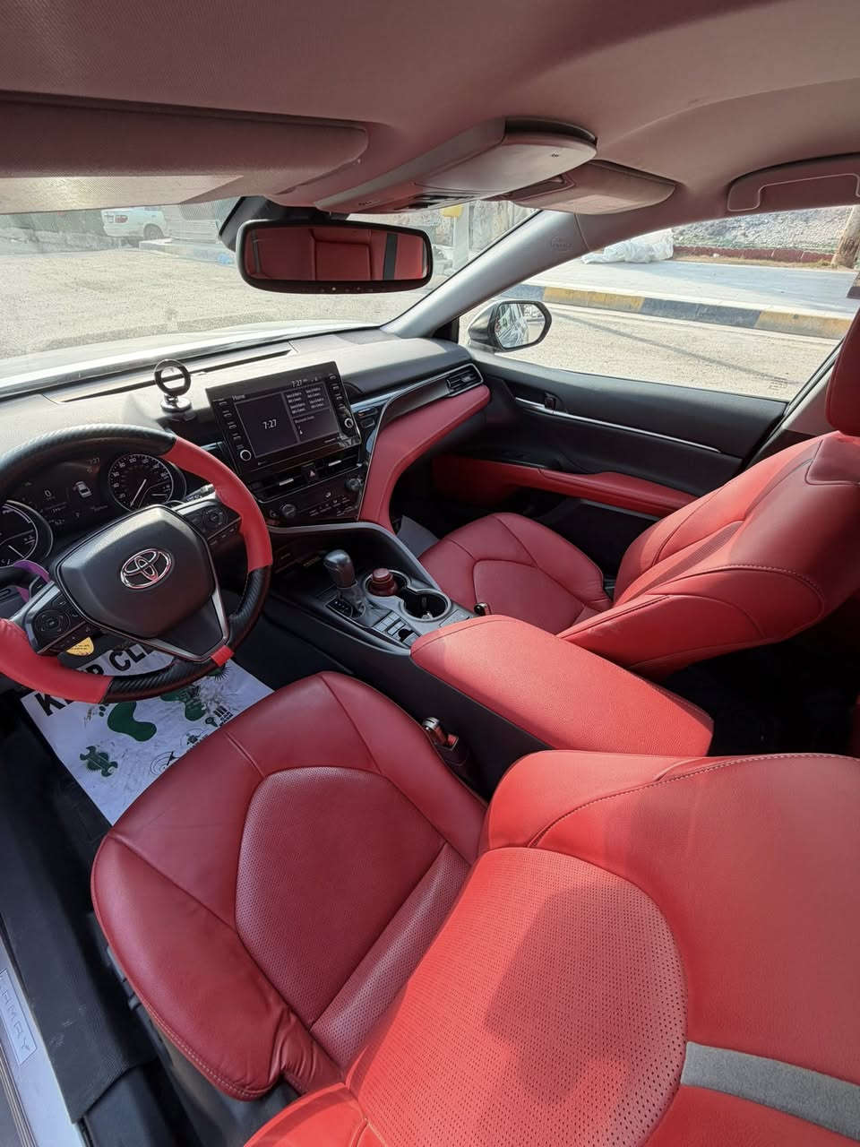 ‏2024 𝐓𝐎𝐘𝐎𝐓𝐀 𝐂𝐀𝐌𝐑𝐘-𝐗𝐒𝐄 

تويوتا كامري هايبرد  (XSE) موديل :2024
اللون : رصاصي

عداد المسافة : 35mel
                            
الضرر :  خلفي قبق جنطة فقط صبغ قطع وحدة 

جميع الايرباكات سليمة 
‏
المواصفات : 𝐗𝐒𝐄

فـول مـواصـفـات عدا الفتحة 

ابواب  بصمة

شاشة  كبير
كاربلي 
كاميرات 4 
ويل 19 الرياضي 
 داخل أحمر 
حساسات خلفيه امامي 

هاند بريك بصمة
اوتو هولد (𝐀𝐔𝐓𝐎 𝐇𝐎𝐋𝐃)
اوتو ستارت (𝐀𝐔𝐓𝐎 𝐒𝐓𝐀𝐑𝐓)
رادار امامي (تحديد مسار)
‏‎رادار جانبي (نقاط عمياء)
‏‎حساسات خلفي 
مانع انزلاق+𝐀𝐁𝐒
3انظمة  (𝐄𝐂𝐎) (𝐍𝐎𝐑𝐌𝐀𝐋)(𝐒𝐏𝐎𝐑𝐓)
تحكيم استيرن+ شفتات استيرن
كشنات جلد ، كشنات كهربائي
كشنات الامامي تدفئة تبريد
لايتات (𝐋𝐄𝐃) عدسة زينون بيلادي
اناره داخليه led  بلادي 
شاحن وايرلس
مثبت سرعه تفاعلي قيادة اليه 
تحديد مسار 

رقم وهزة جديدة رقم بغداد تحويل او وكالة بليعجبك 
 
السعر 238 وبيها مجال 

العنوان : ديالى _بعقوبة  المفرق 

***********
