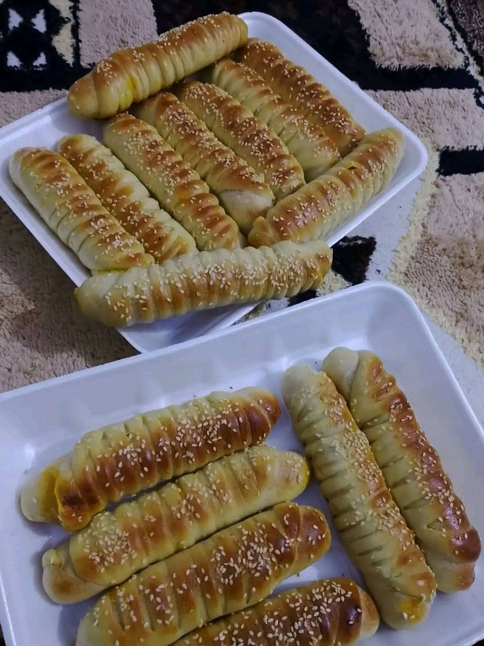 كبه تمن 25بخمسه 
كبه برغل تشريب 15بخمسه 
كبه برغل قلي 15بخمسه
كبه بتيته 15بخمسه 
سمبوسه بلحم 25بخمسه 
بورك بلحم 25بخمسه 
لحم بعجين 15ب5
كباب عروك نص كيلو بخمسه 
كفته بلحم 15بخمسه
كيلو كليجه بخمسه
يتوفر توصيل لجميع مناطق ديوانيه @الجميع


**إذا كنت صاحب هذا الإعلان وتريد حذفه لأي سبب، رجاءا أرسل رسالة إلى الدعم الفني**