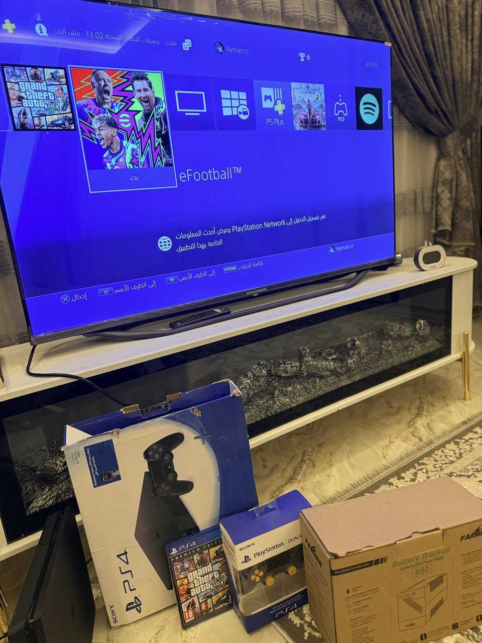 للبيع او مراوس بجهاز حسب القناعه
بلي ستيشن فور سوني4 اولاين
جهاز كلش نضيف وشغال الك الفحص وين متريد
ملحقاته كامله باكيته ويا 
وعندي ويا يوبي اس اصلي ابو ضمان 
يدات جوستك عدد 3 اصليات 
لبلادي ماله وثاني ويا مستعمل ولثالث جديد بلباكيت مامستعمل احتياط 
ول بلاديه موجوده وياهن 
كيبلHD كيبل كهرباء 
كله كامل 
العاب ويا قرص جيتي اي اولاين جديد مستعمل قليل 
وبيس2025 
ولعبة ذكرو 
ولعبة مافيا 
جهاز كامل الف مذب علي 
عنواني الرمادي 
الاستفسار *********** بي واتساب

