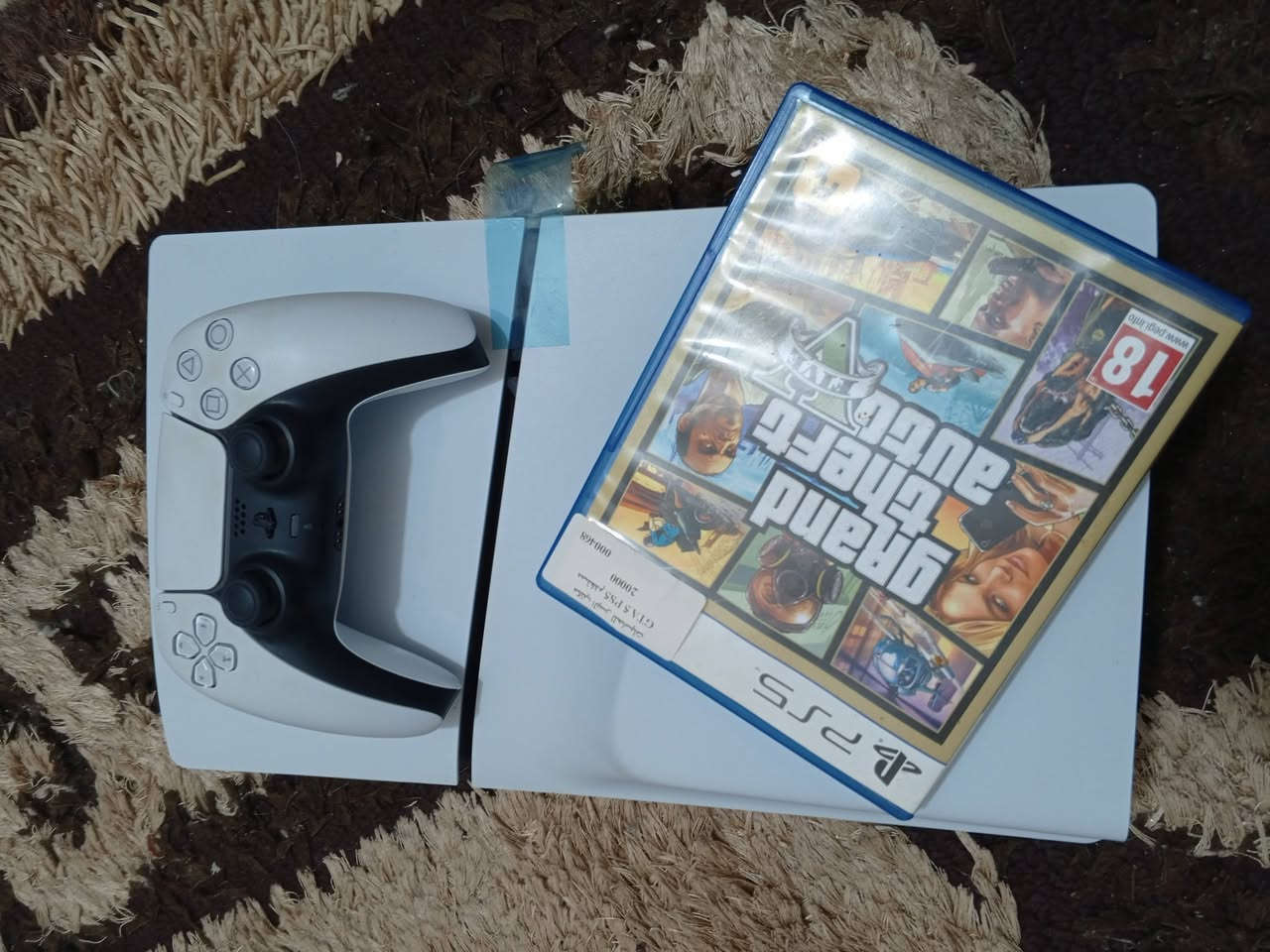 ps5 سلم
1تيرا
جوستك وحدة اصلية مثل ما موضح
كارتونة وملحقات اصلية 
قرص gta v
جهاز اخو الجديد زلغ مابي  الله شاهد اذا احسبهن ميطلعن يومين متواصلة استخدام جداً 
لان ما متفرغ بسبب العمل
السعر 725 وبي مجال
عنواني بغداد حي الجهاد
تواصل واتساب
***********
