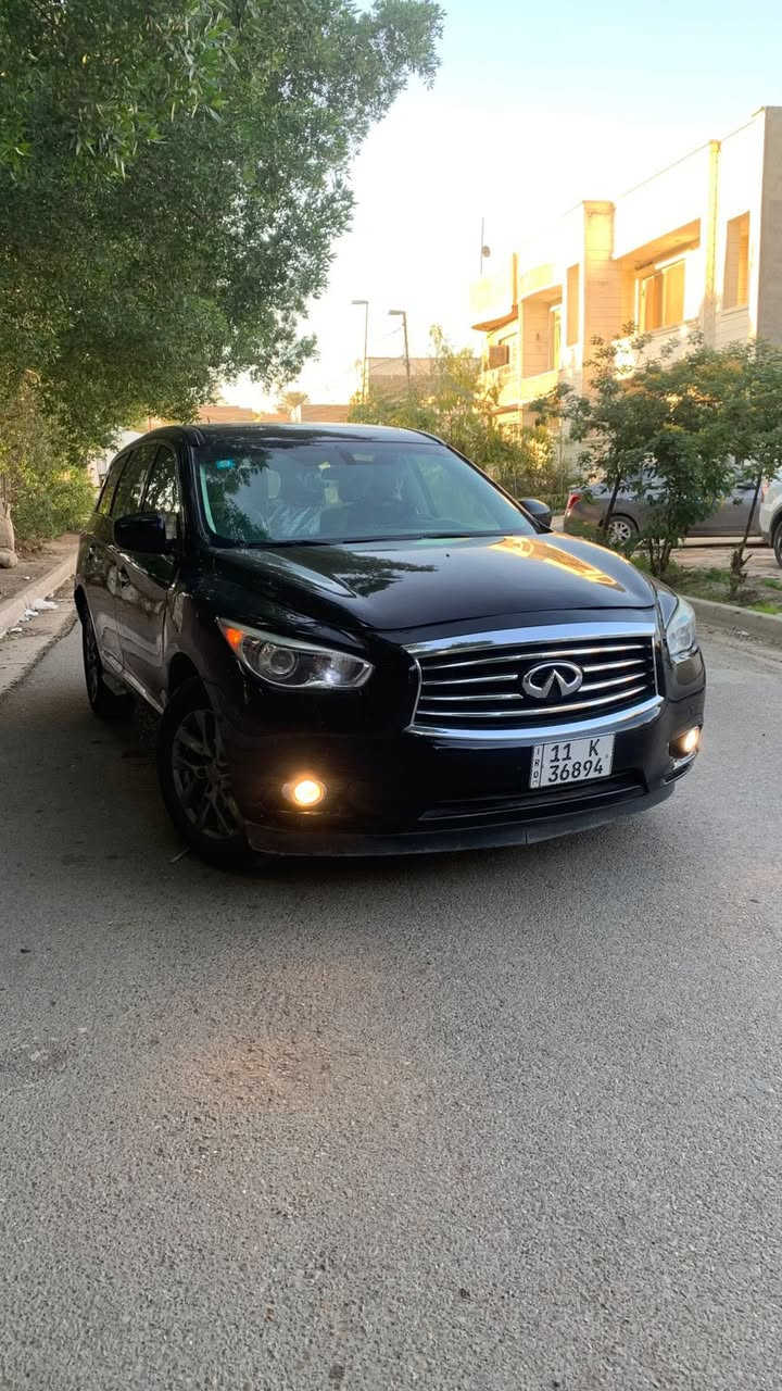 للبيع او مراوس انفنتي JX35 2013  السياره تقريرها كلين مبيها اي حادث من امريكا رقم بغداد بأسمي رقم وهزه جديد السياره  نتركت فتره طويله وصبغتها حزام بدون اي حادث او ضربه فقط صبغ بسبب الشخوط والجراد كير جديد حداديه جديده 7 راكب 
مواصفاتها فول 
بصمه ابواب + بصمه تشغيل  
سلايد روف 
٣ قطع تبريد 
جنطه كهرباء 
كشنات تدفئه 
كشنات كهرباء 
تحكم ستيرن جهتين 
حساسات اماميه خلفيه 
وبقيه المواصفات المعروفه 
ماشيه ١٢٩ الف ميل 
رايدها بـ 12.500$ يعني 125 ورقه وبيها مجال 
مكانها بغداد 
اي استفسار اتصال على الرقم 
***********
