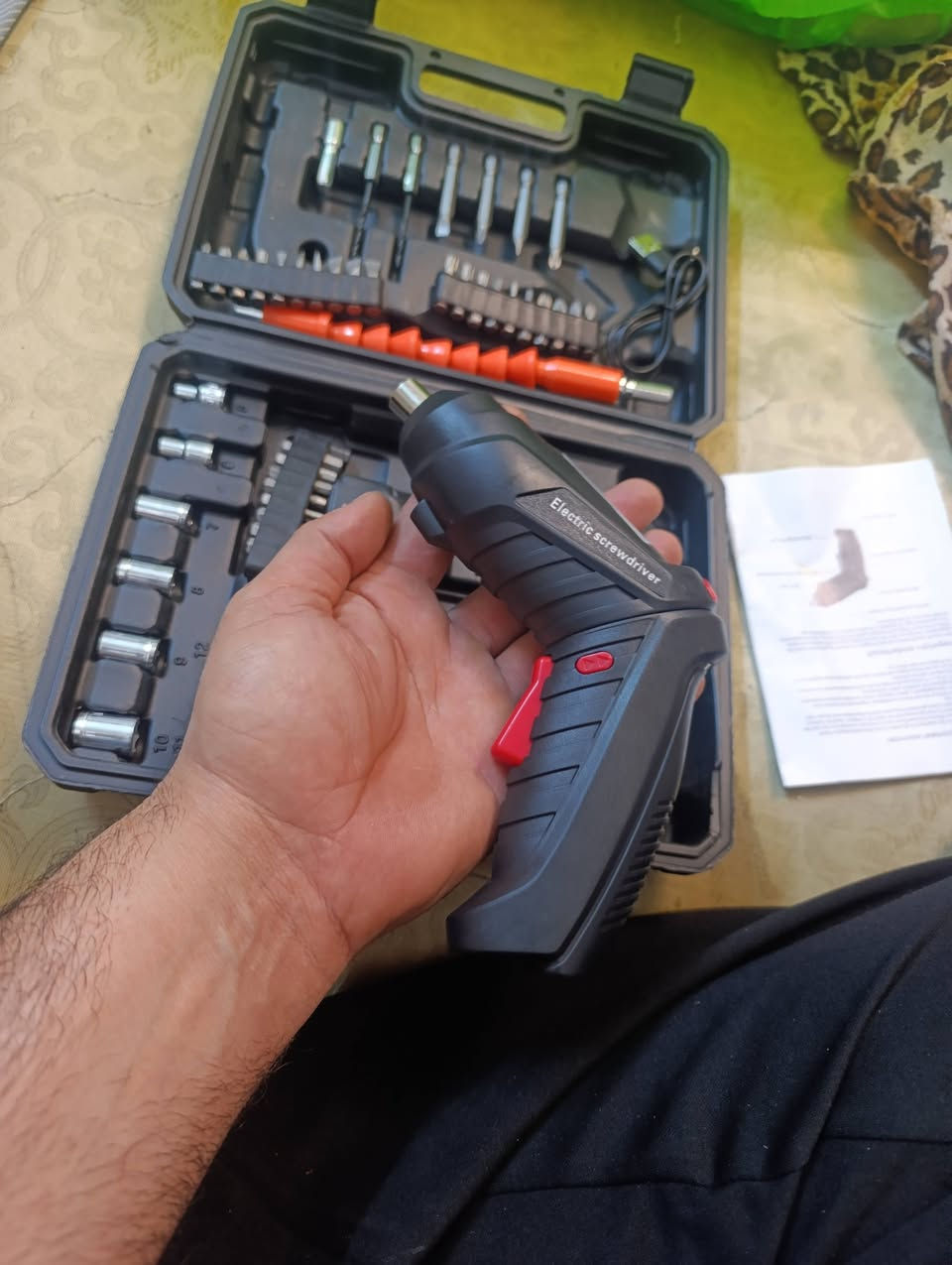 دريل شحن فتح وشد معه 46 لقمه وحمالات 2مال لوح أو جام كلهن ب17مكاني  بغداد حي العامل


**إذا كنت صاحب هذا الإعلان وتريد حذفه لأي سبب، رجاءا أرسل رسالة إلى الدعم الفني**