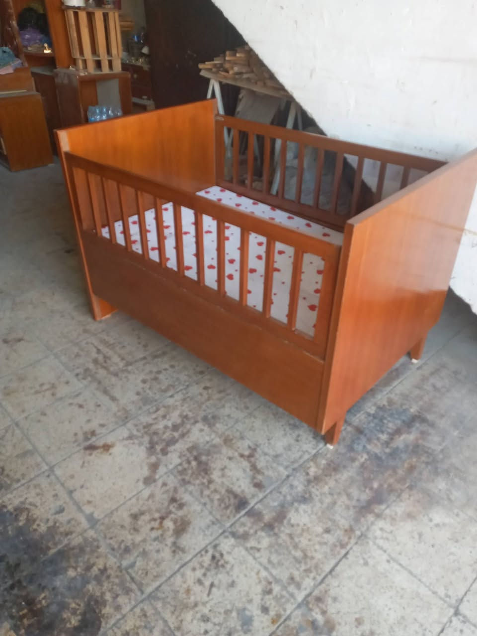 جربايه طفل صاج تزكام مستعمله وتتفصخ  طول متر و33 سم عرض 85 سم السعر 90 وبيه مجال العنوان بغداد حي الإعلام الشباب نهاية شارع سوق اميمه  صيدلية نور الشباب قرب النادي التجاري  موبايل عراقنا وتساب بي
*********** 
***********

يوجد توصيل غير مجاني داخل بغداد فقط
