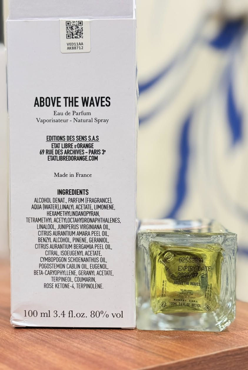 السلام عليكم
عطر  إيتات ليبر دورانج أبوف ذا ويفز
مستخدم كما موضح بالصوره
السعر مع التوصيل 120


**إذا كنت صاحب هذا الإعلان وتريد حذفه لأي سبب، رجاءا أرسل رسالة إلى الدعم الفني**