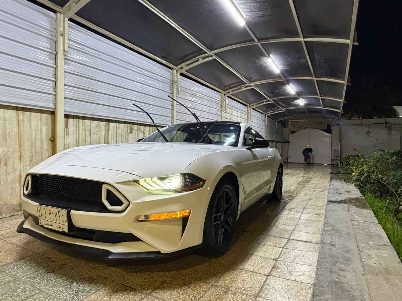 ‎**المواصفات :** بيع او مراوس ب gt حتلو موديل قديم بس اهم شي نضيفة
‎- **الموديل:** 2018

‎- **المحرك:** 2.3 لتر EcoBoost تيربو 4 سلندر

‎- **القوة:** 310 حصان

‎- **ناقل الحركة:** أوتوماتيك 10 سرعات

‎- **الدفع:** خلفي (RWD)

‎**المواصفات الخارجية:**

‎- اللون: أبيض 

‎- جنوط سوداء رياضية

‎- كشافات LED

‎- فتحات تهوية على الكبوت

‎- سبويلر خلفي

‎- حالة الهيكل: ممتازة

‎الضرر : تبديل بنيد 

‎تبديل جامرلغ امامي جهة السايق

‎بخ امريكا ربع جامرلغ خلفي جهة السكن فقط

‎ايرباك استيرن طاك مرجع سستم

‎**المميزات الداخلية:**

‎- مقاعد رياضية مريحة

‎- نظام ترفيه SYNC 3 مع شاشة لمس

‎- تكييف أوتوماتيك

‎- مقود رياضي متعدد الوظائف

‎- نظام صوتي عالي الجودة

- Apple CarPlay و Android Auto

‎- **🐎 علامة الحصان الأصلية عند فتح الأبواب**

‎**الأمان والتقنية:**

‎- وسائد هوائية متعددة

‎- نظام الثبات الإلكتروني

‎- مثبت سرعة

‎- كاميرا خلفية

‎- حساسات ركن

‎**✨ مميزات خاصة:**

‎- **ماكو هيجي نظافة بالعراق بهذا الموديل**

‎- **سيارة ما رايحة للفيتر - كلها بلادي**

‎- **صيانة منتظمة ودقيقة**

‎- **كير ومحرك مكفولين 100%**

‎- **ما ناقصها أي شي - جاهزة للاستخدام**

‎- **بدون حوادث - حالة ممتازة**

‎**الكيلومترات:** [67 Mile]

‎

مكان السيارة: بغداد المنصور

للاستفسار/ ***********

‎**🔥 فرصة لا تعوض - سيارة نظيفة وجاهزة**

‎بالتوفيق! 🚗✨
