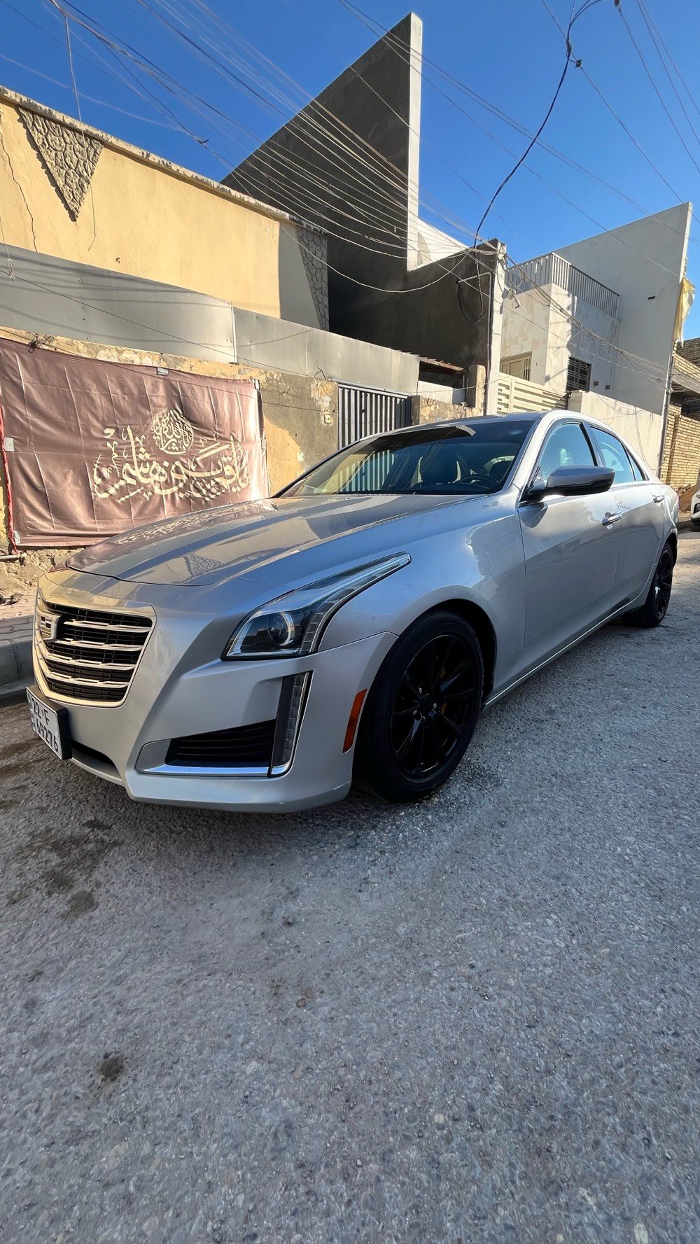 ‏luxury فئة cts 2019 كاديلاك
مواصفات 6 سلندر سلايد للبيع أو المرواس حسب الرغبة ) المحرك : V6 3600 
السيارة دفع خلفي RWD 
( sport Jl
موآصفآت :
- بانورما
-   لآيتات متحرك مع ستيرن السائق
-   قاصة لمس
-   شحن وايرليس
-   فتحة سقف
-   جميع التحكمات بالدشبول لمس
-   كشن كهرباء سايق وسكن + ستيرن كهرباء
-   كشنات تبريد + تدفئة
-   جامات اوتوا أربعتهم
-   لآيتات ترحيب بالمري وبالبيبيان
-   كشنات جلد طبيعي مال شركة مملعوب بيهن
-   تبريد قطعتين
parking حساس رادار -
-   حساس رادارات مري جانبية
-   كشن سائق هزاز (معروف بالكديلاك ) للتنبيه لمن تتقرب من سيارة أو شي قريب يهتز الكشن
-   رادارات أمامي خلفي
 فجوج برمبو
وبعد أكو هواي كلش موآصفات من تجي تشوفها تعرفها
حادث السيارة 
(جاملغ خلفي قطعة وحدة صبغ السيارة