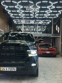 دوج رام  فئه سبورت بلاك اديشن  واحد على واحد فول موصفات مكفوله كلين حت...