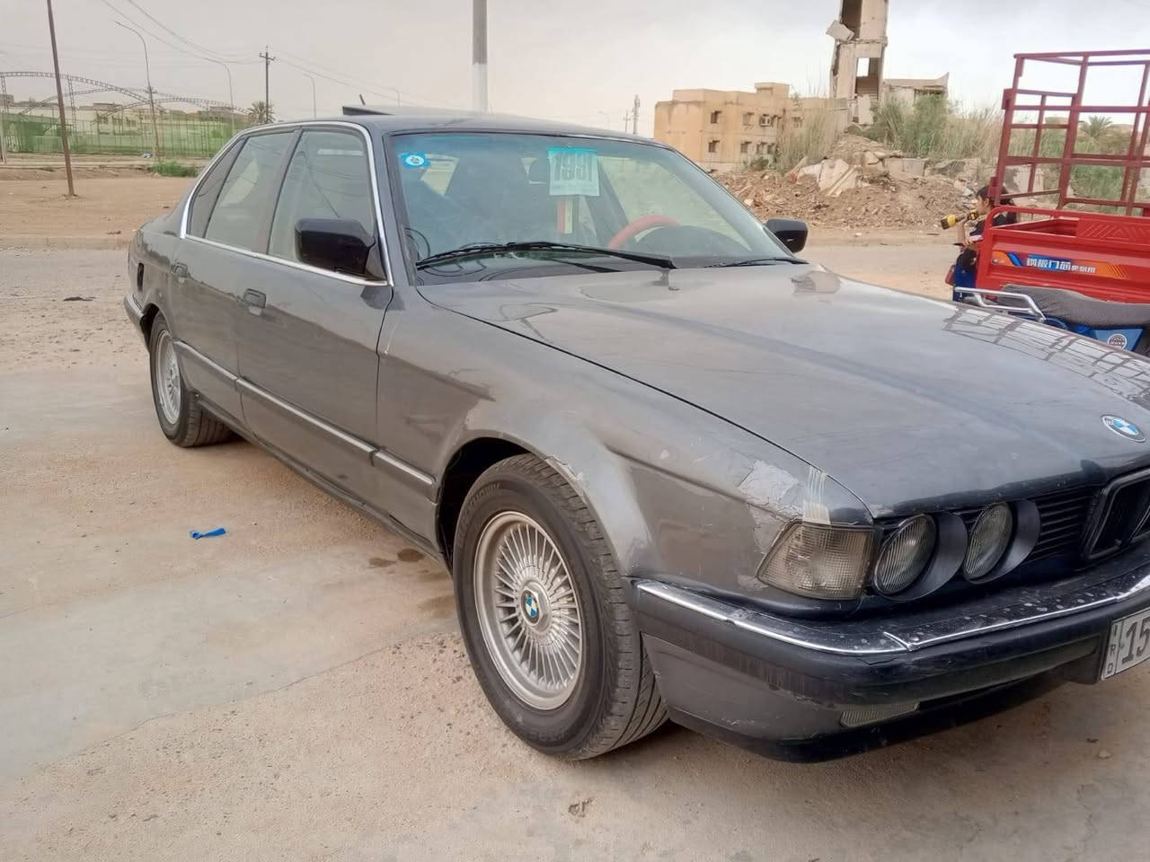 سلام عليكم للبيع او مراوس. حسب لقناعه
بي ام  فووول موصافت وجاهزه من كلشي كير محرك صدر امامي خلفي تبريد جاهزات سنتر لوك جام ويه لسويج يصعد سياره شواصي لغود حوض مكفولات سعر ٥٠ترهم مراوس حسب لقناعه بحديث  مكانه لانبار رمادي شراي اتصل ***********
