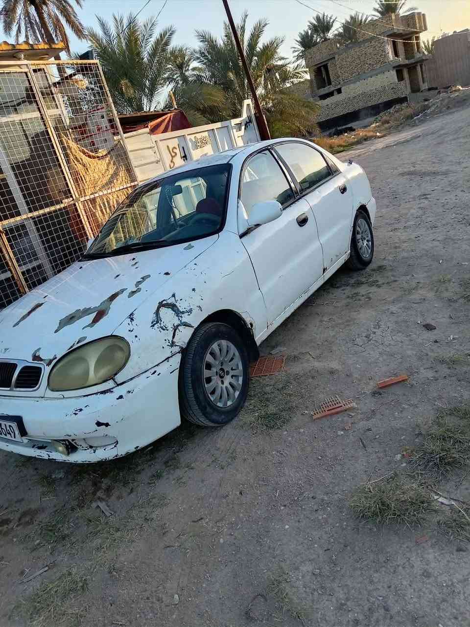 السلام عليكم . للبيع او مراوس حسب القناعه .دايو لانوس مديل ٢٠٠٠  رقم بابل مكينه خيط تبخير صدر حداديه جديد كهربائيات كله شغاله كير خير من الله .رقم انكليزي سنويه للشهر السابع .باسمي غرامات صفر . السعر ٢٥ مجال بصيط عنواني بابل هاتف *********** غير متواجد عل فيس .
