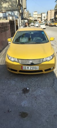 كيا فورتي 2012 حادثها لغد والسوانر موجود بل منشور   حداديه جديده وكير ...