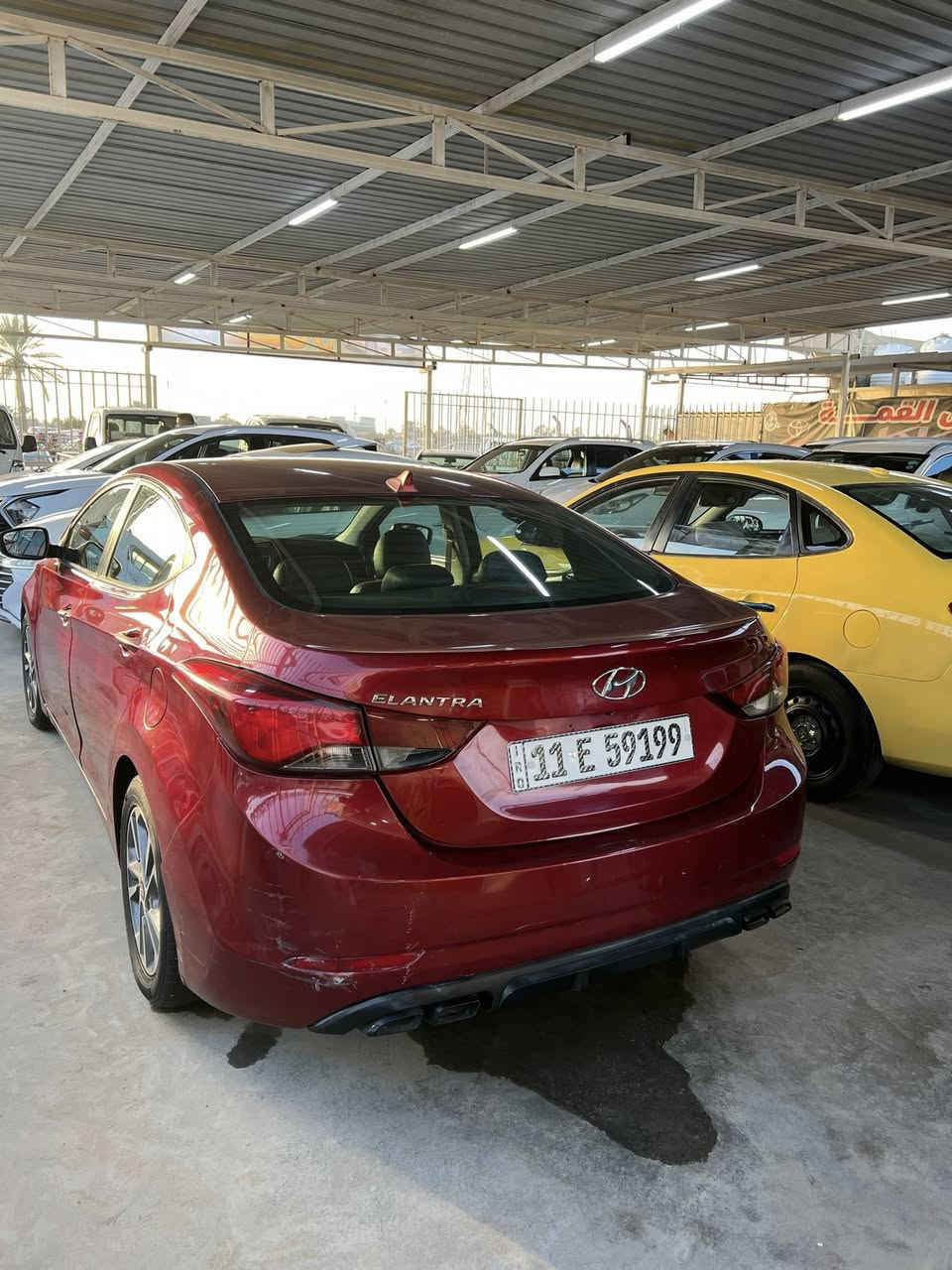 سلام عليكم النترا موديل ٢٠١٦ سياره جاهزه من كلشي سياره جديده هزه وسنويه ورقام جدد بسمي ماشيه ١٠٠حقيقي بيها صبغ قبق الصندوق وهلال خلفي ليبل واحد 1️⃣ مكاني بغداد المحمودية ناحيه الرشيد السعر ١١٥ وبيها مجال 
***********او ***********
