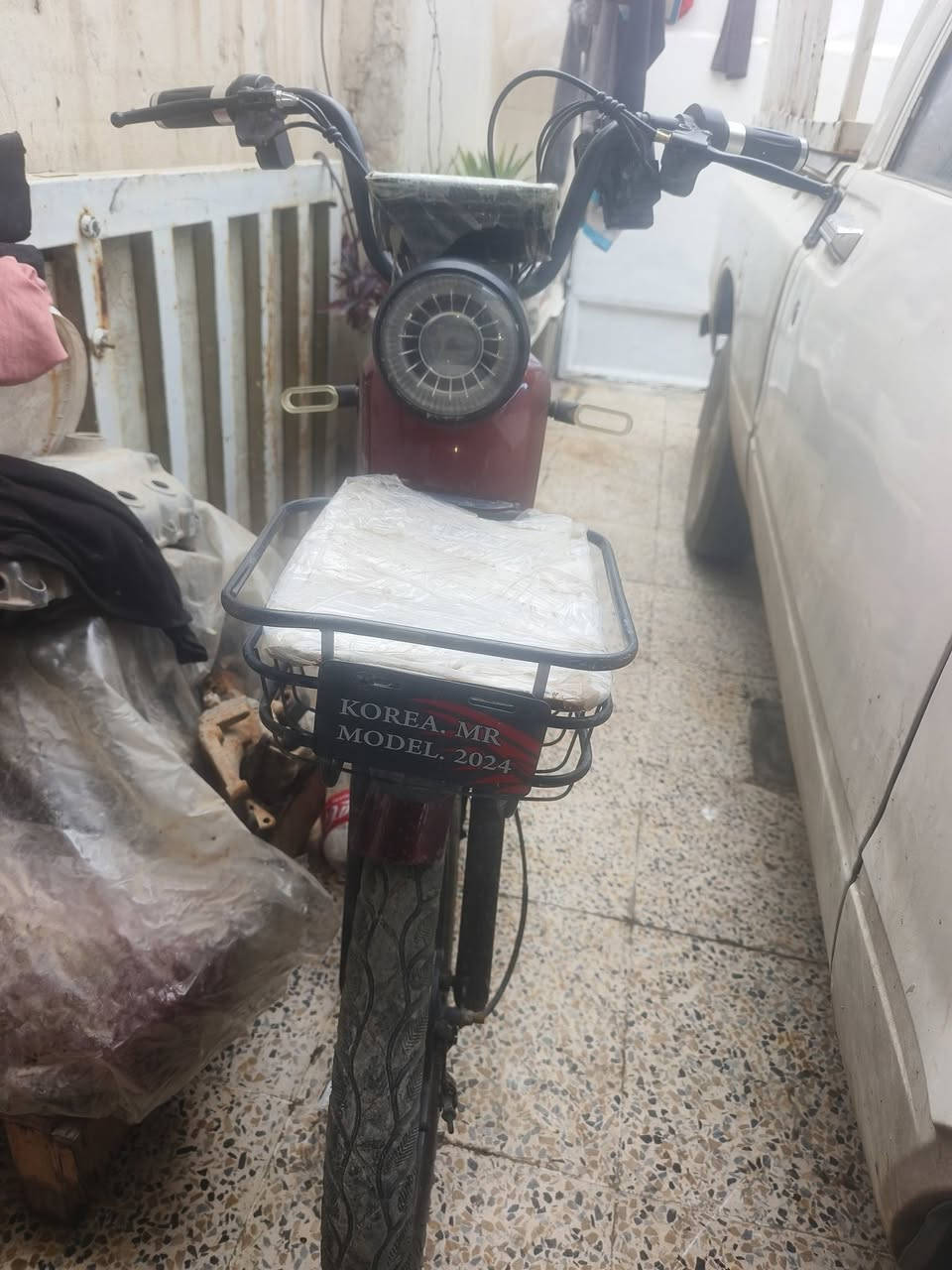 دراجه شحن موديل 24
5بطاريات. سعرها 350 بيها مجال بسيط


**إذا كنت صاحب هذا الإعلان وتريد حذفه لأي سبب، رجاءا أرسل رسالة إلى الدعم الفني**