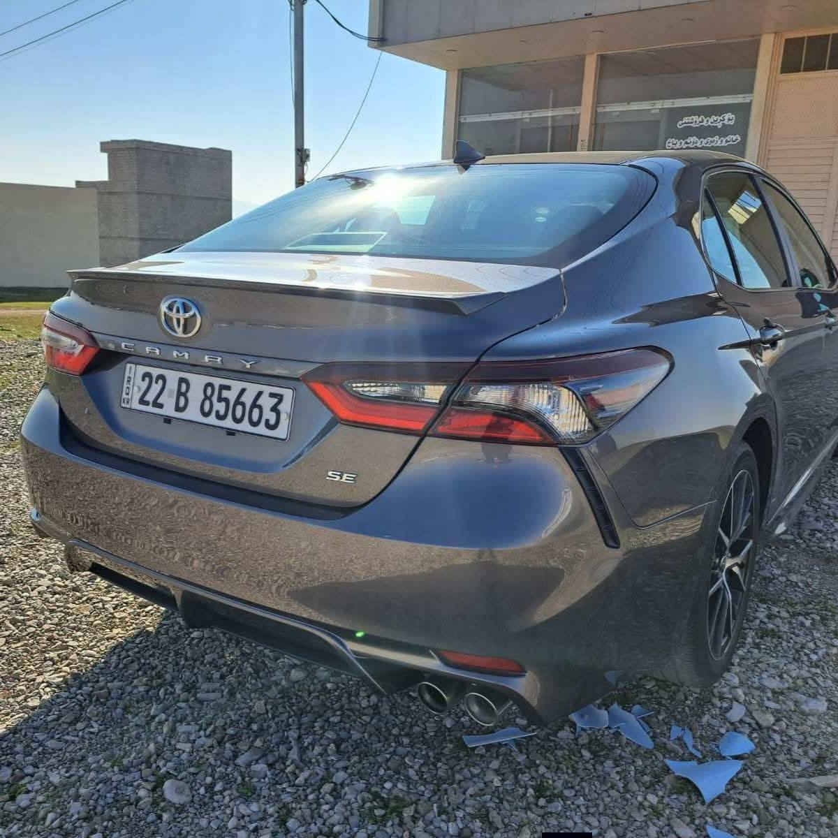 تویتا کامری 2022 مواسەفات se نەوتی 
45 هەزار مایل ڕۆشتووە 
تەنهاچاملغی سایق بویاخە
پەڵە یەک بچوکی بۆنیتیشی بویاخە
 پێشوپشت کەپسە 
ایرباگ شان سوکان سستە مە وتێی کراوەتەوە
بەناوی خۆمەوە یە 
مواسفاتی 3 گێرو سێ مۆدە وئاوێنە ئیشرارەتە 
و کوشن جلدەو 

سـعـر : لە کۆمێنت داوابکە ڕاستەوخۆ بۆت دێت 📩

گێر و مەکیەنەی بەشەرت 
هیچ کێشەیەکی تێدا نییە 

ژمارەی خاوەنی سەیارە ☎️ 
***********
***********
