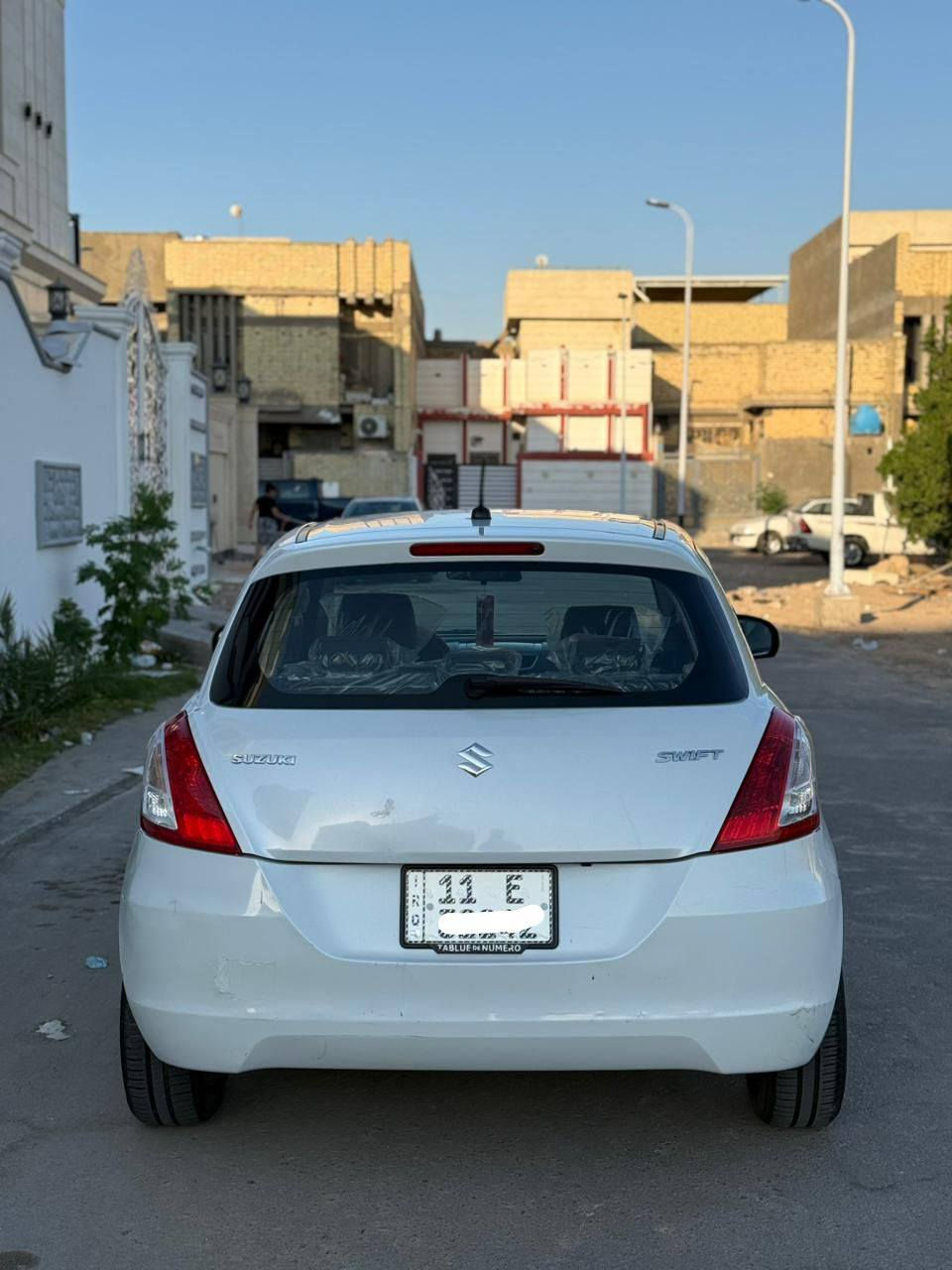 السلام عليكم
سازوكي موديل 2014 
رقم بغداد بسمي تحويل ثاني يوم سنويه وارقام جدد (تتحول من بصره
جاهزه السياره تبريد كير محرك حداديه تايرات شاشه كامره تحكم ستيرن 
محرك 1400
شراي يخابر ع رقم
((((( ﴿مكلف بنشر ﴾)))))
***********
مكاني البصره
