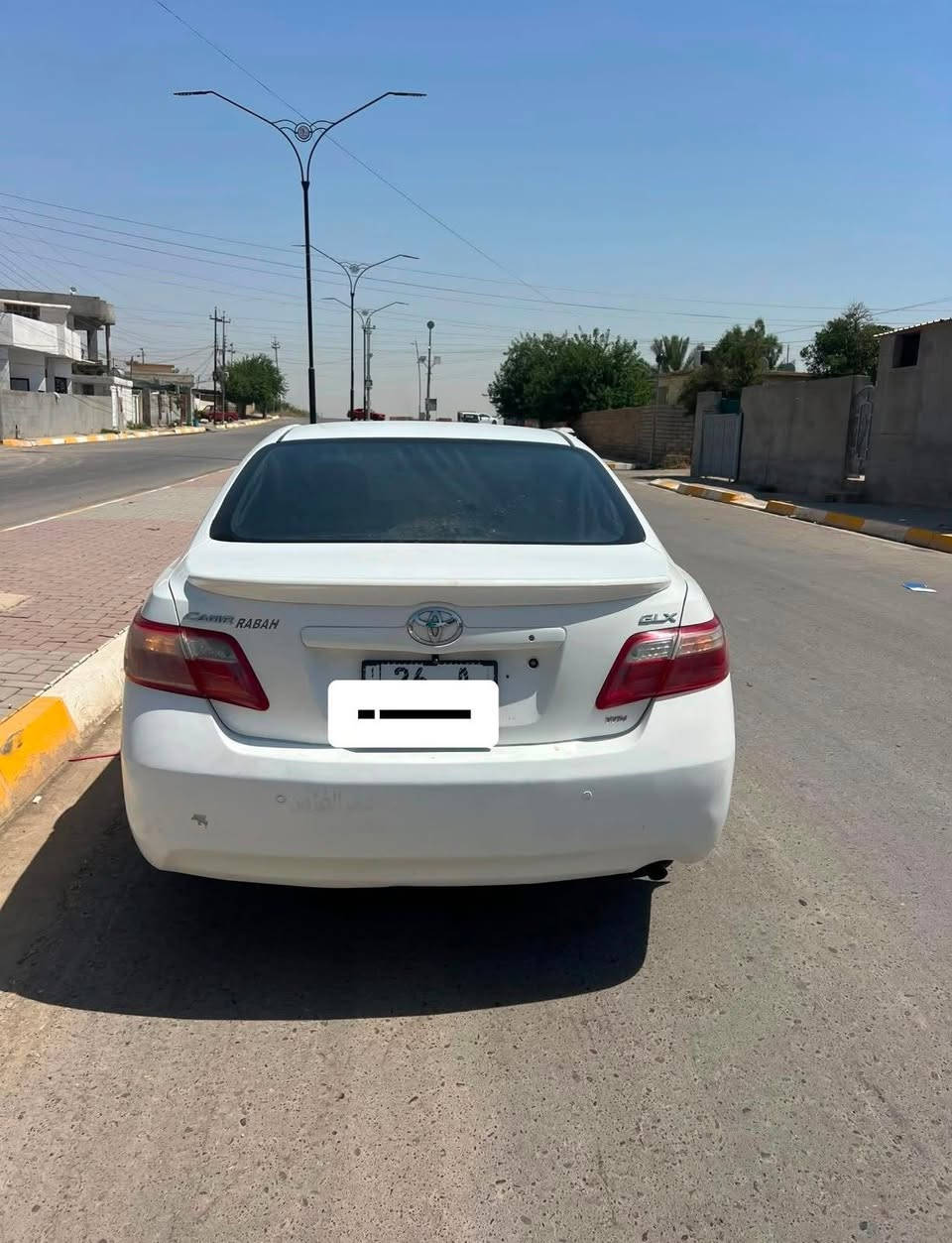 السلام عليكم مكلف مكلف سيارت صديقي مكلف مكلف
للبيع كامري 2008 وارد خليجي، فئة GXL (فل مواصفات)

🔹رقم صلاح الدين دولي تريد تحويل تريد وكاله

🔹 محرك 2400/4 سلندر

🔹 لون أبيض ثلجي

🔹 كير ومحرك فول

🔹 تحكم بالدركسون من جهتين

🔹 مثبت سرعة

🔹 كشن كهربائي

🔹 بردة خلفية

🔹 فتحة السقف عاطله 

🔹 شاشة لمس

🔹 كاميرا خلفية

🔹 حساسات خلفية

🔹 تبريد ثلج قطعتين

🔹 تخم تايرات جديد

🔹كشانه تغليف 

🔹بطاين باب تغليف 

🔹لايت زنون 

السيارة جاهزة مال جناي 

ومصروف عليها وما تحتاج أي شيء 

💰 السعر 105 

📍 العنوان: صلاح الدين - الشرقاط

📞 ***********

غير متواجد على الفيس، وإذا ما عندك رصيد رمش وأنا أخابرك.
