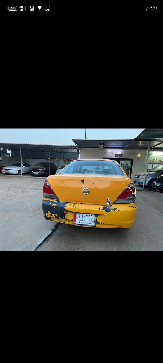 نيسان سني
موديل 2010
محرك اسود كير عادي
ابيض ومصبوغه صفره 
السعر 63$ وبيها مجال
للاتصال ***********
الانبار حديثه 
يرهم نقد مراوس مقدمه واقصاد
