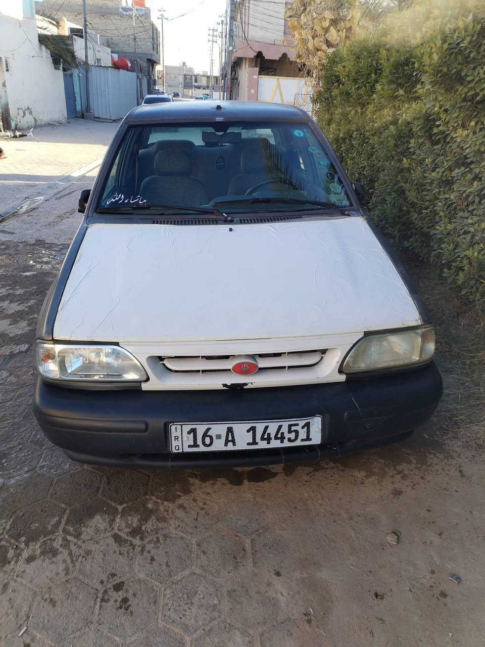 سلام عليكم
سياره للبيع مديل 2012 
مكينه بيه خيط بخار حداديه جديد كير جديد تخم تاير تبريد شغال سنويه باسمي 
سعر 35 وبيه مجال
مكان نجف
للاستفسار***********
