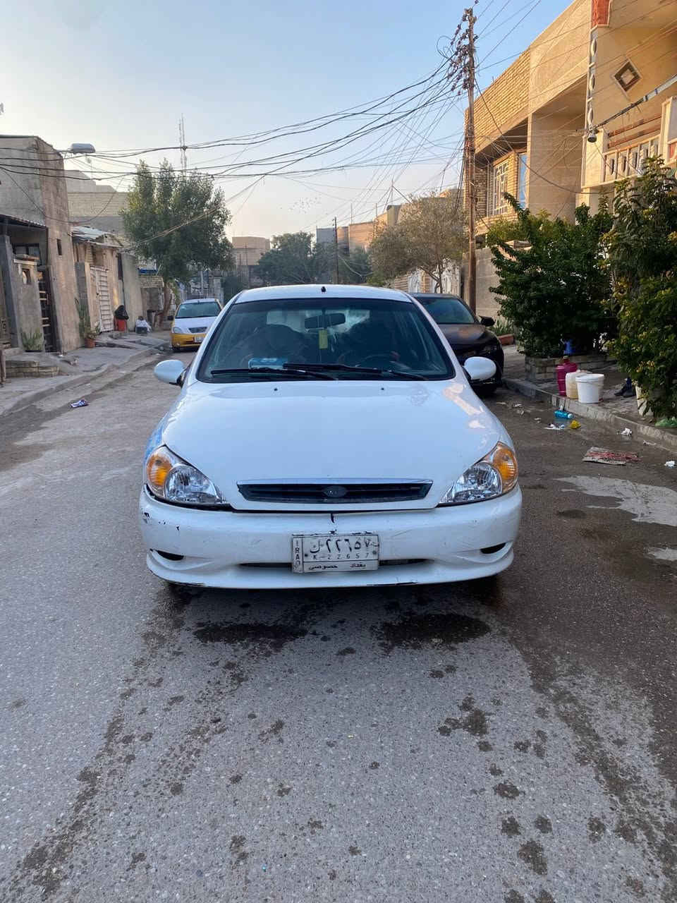 سلام عليكم كيا ريو موديل 2000 سياره حلوه مال بيت كير محرك نضيفات كهربائيات شغاله رقم بعداد بأسمي مكاني بغدادجكوك ***********
