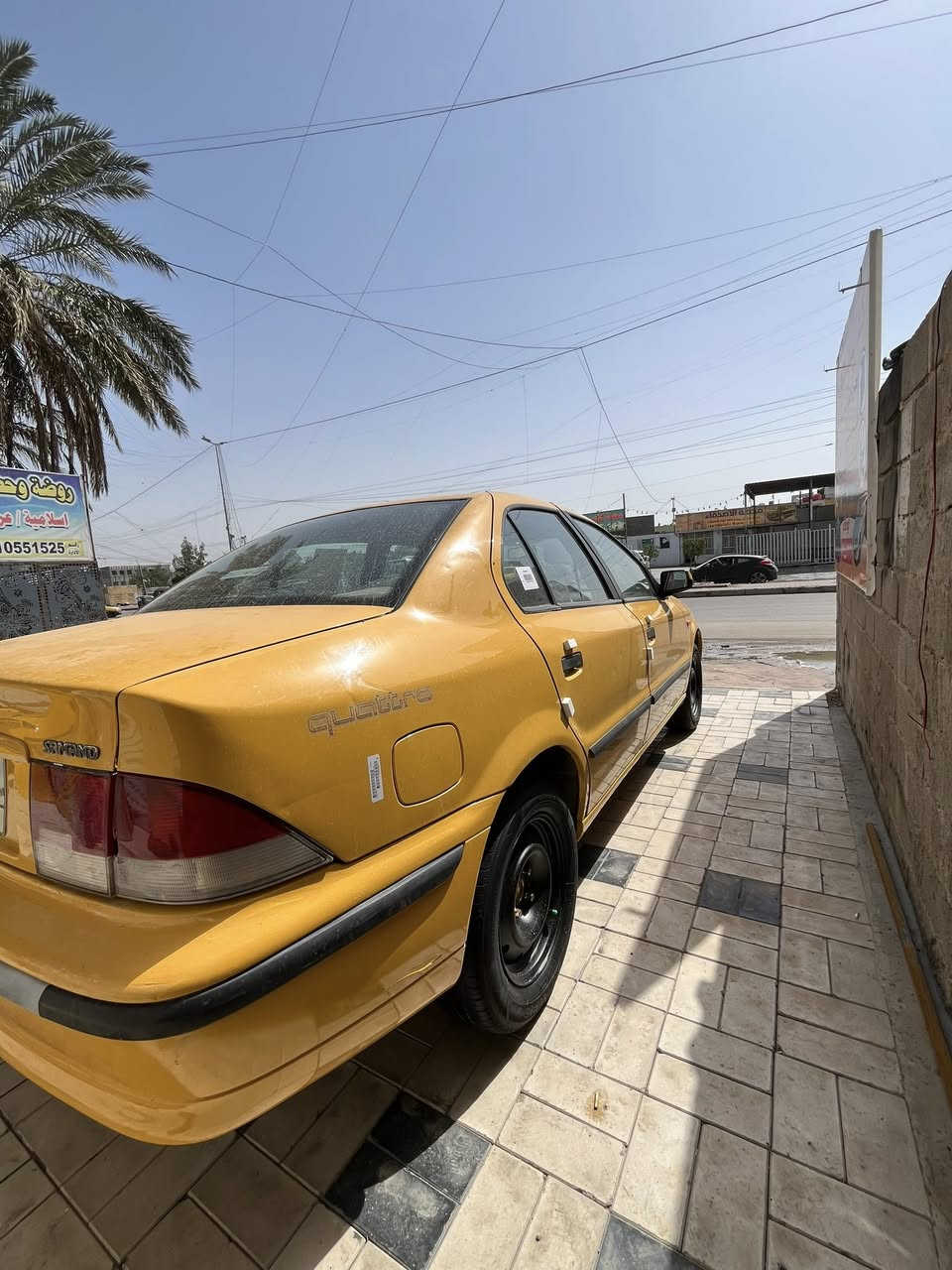 السلام عليكم سمند 2011 رقم بغداد تحويل مباشر مكفول مكينه كير لا تنقيص ولا تبخير صدر امامي خلفي جديد تخم تاير جديد تبريد ثلج 🧊 السياره صفاحه موس السياره جانت متروكه محافضين عليه حته خياس مابيهة حته الدوس بلاديات والكتابه واضح من عنوانه          
العنوان بغداد ***********☎️       
ملاحضه كصه البنيد مصبوغه ولدعاميات فقط الباقي كفاله
