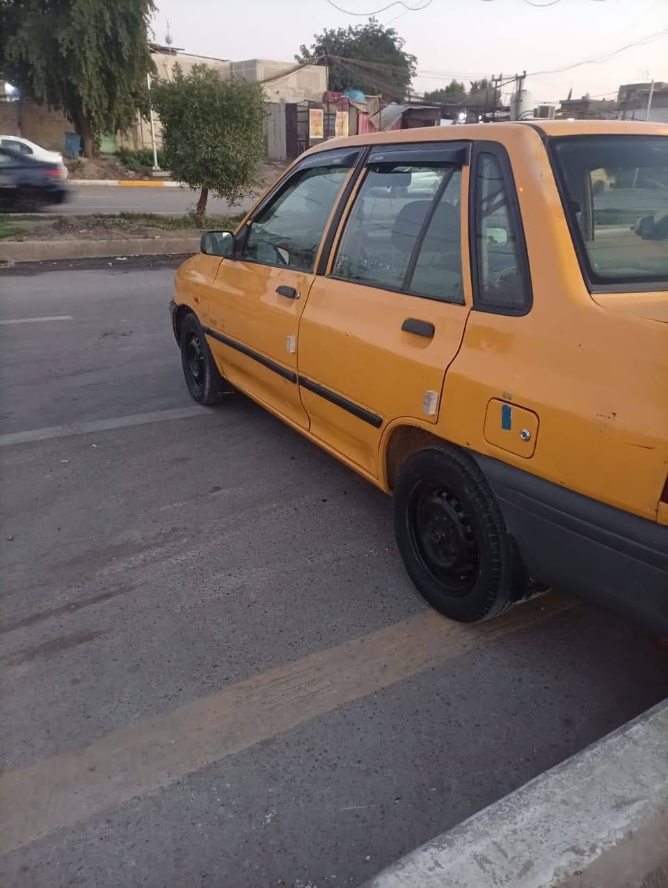 السلام عليكم سايبا للبيع موديل 2010 مكينة بيهة جواكيج السيارة بسمي  مصفرة هيءة وغرامات  الشاصي بلادية السعر 25 وبيهة مجال ***********
