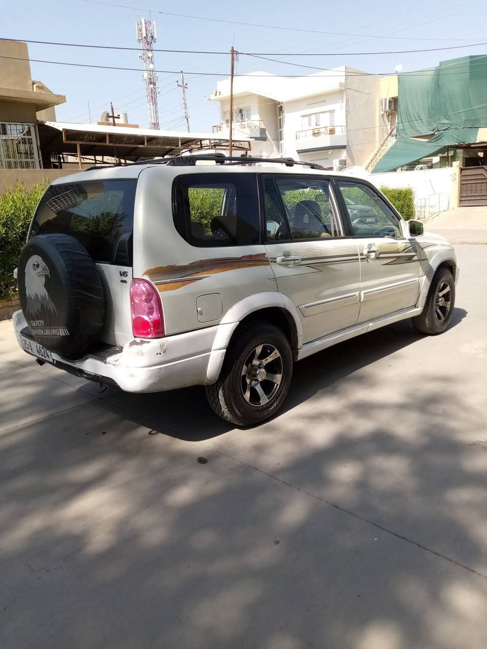 سلام وعليكم ساسوكي موديل ٢٠٠٤ رقم دولي سنويه بسمي دفتر بنزين بي سيارة جاهز سبعه راكب كير ومحرك بشرط محرك بطه تبريد مركزي شغال تخم تاير جديد كهربائيات كلها شغال سعر ٥٠ $ هاتف *********** الزين *********** عنوان كركوك شراي يخابر اني مكلف بنشر
