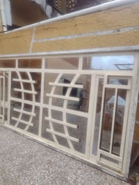 شباك ثنين ملم حديد ثقيل حيل هو وجام الارتفاع 145والعرض ثلاث وربع التوا...