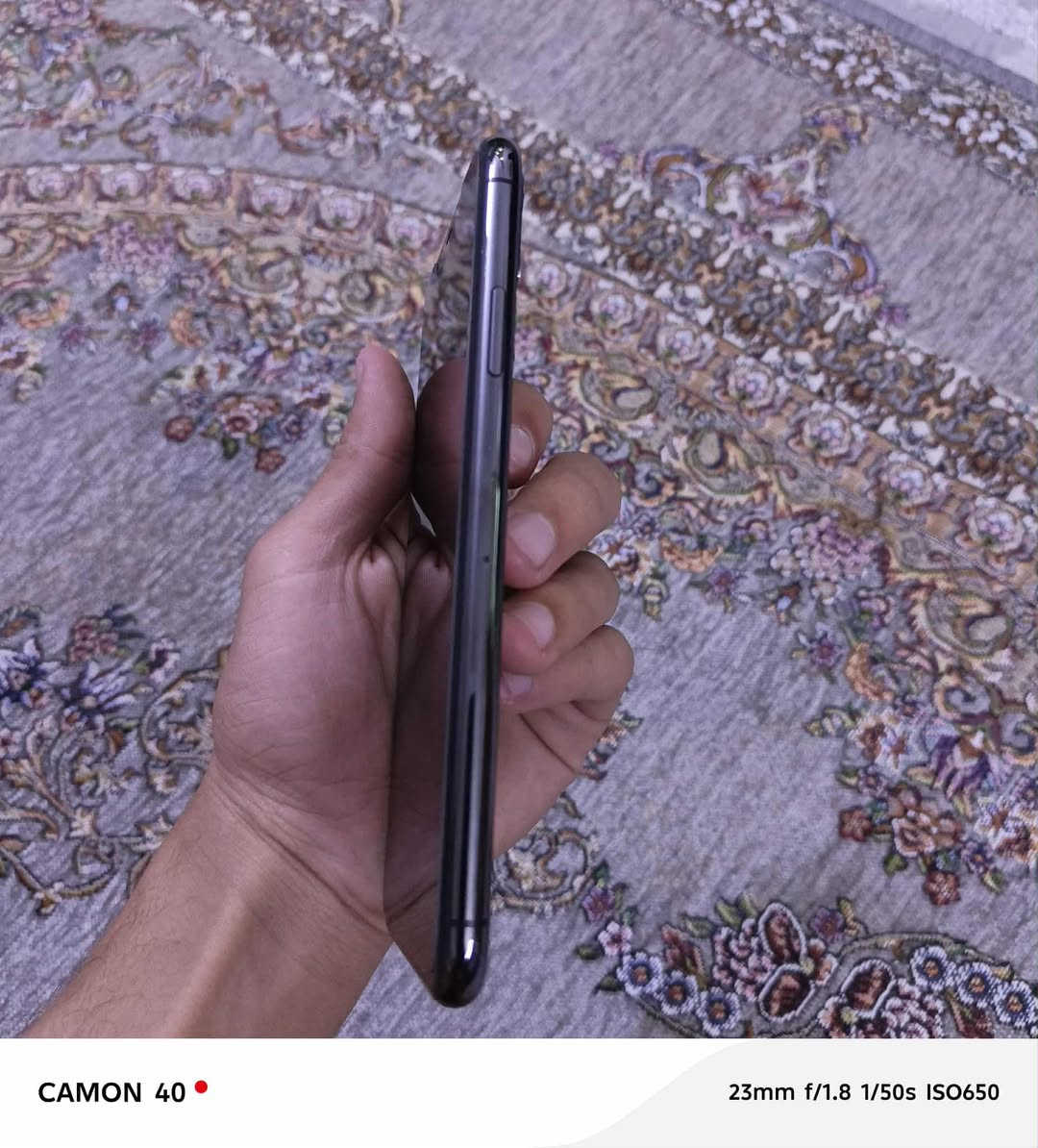 السلام عليكم ايفون 11برو ماكس الون اسود ذكرة256بطارية89 جهاز مكفول وتر بروف مكفول  ومادخل صيانة خدش واحد مابي بلادي 
وضد الماي عنواني بغداد حي العلام ***********السعر450
كامل ملحقات فقط شراي يتصل
