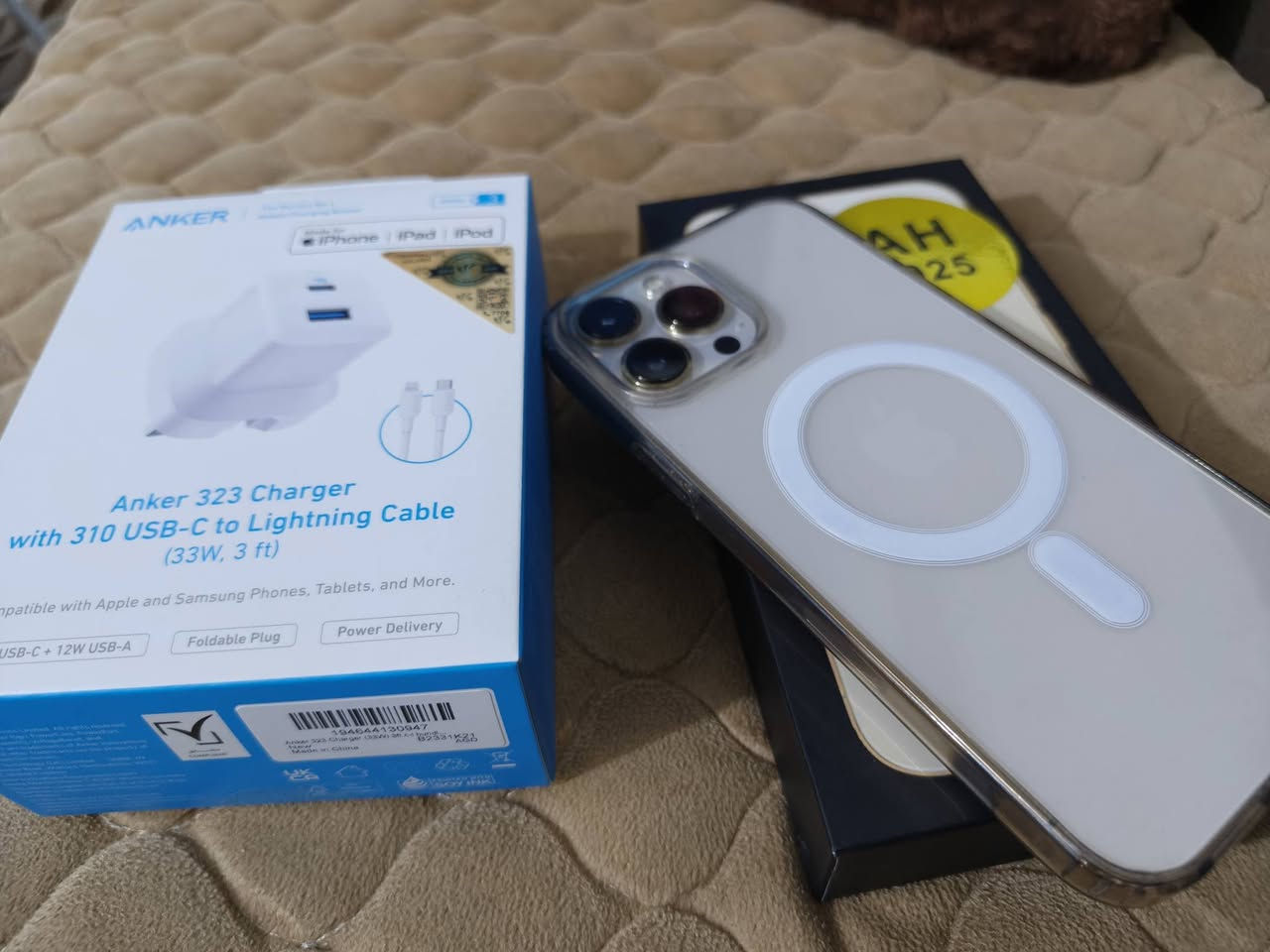 iPhone 13 Pro Max.
بطاريه88

LL/A

ذاكره256

سعره قفل675

لعنوان ناصريه حي اور

***********
