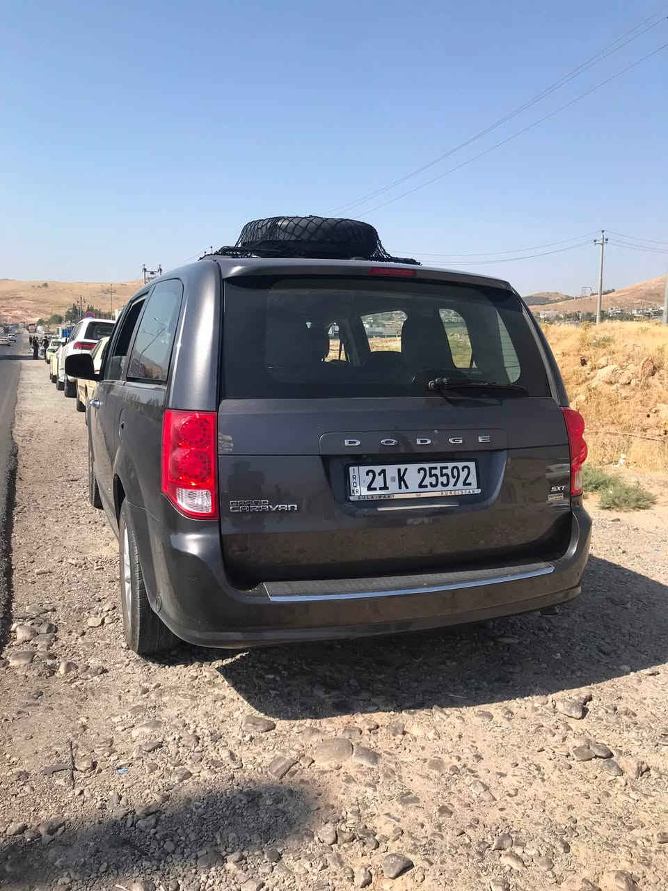 السلام عليكم دوج كرفان للبيع او مرواس موديل 2018 فئة Sxt مكينة V6/3.6L وارد امريكي حادثها موضح بالصور بدون لغد وشاصي وصار بيها حادث بالعراق بالباب الخلفي عكس السائق وبدلتة بواحد اصلي نفس اللون بيها ٣ قطع صبغ وشوية صبغ بالجاملغ الخلفي اثر الحادث موضح بالصور مكينة وگير وحدادية مكفولات من كل شيء رقم سليمانية الدولي الجديد بأسمي السيارة بيها منظومة غاز اضافة 
مواصفاتها:
شاشة قلاب 
تحكمات ستيرن
تبريد 3قطع
الابواب والجنطة والجام كلهن كهرباء
فرس وسطي
كشنات جلد
كشن السائق كهرباء
هيتر بالمري
نظام eco
تشغيل عن بعد
كشنات بلع
كامرة خلفية
ماشية 113 الف ميل وقابلة للزيادة
السيارة جاهزة وما بيها اي نقص 
السعر: 160 ورقة وبيها مجال 
المكان:بغداد/الحرية
للإتصال والاستفسار:
(***********) موجود واتساب
