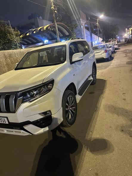 TX.S تويوتا برادو 2022
فول مواصفات
مكفوله كفاله عامه من ضربه وصبغ وبارد ماعده ودعاميه اماميه ربعه صبغ 
٦ سلندر مكينة 4000
ضمان شركة ساز تبديلات كلها بل شركه 
ماشيه 63 الف كيلو متر سعر 427 بيه مجال
مكان بغداد الدوره شارع ابو طياره 
رقم الهاتف ***********////***********
