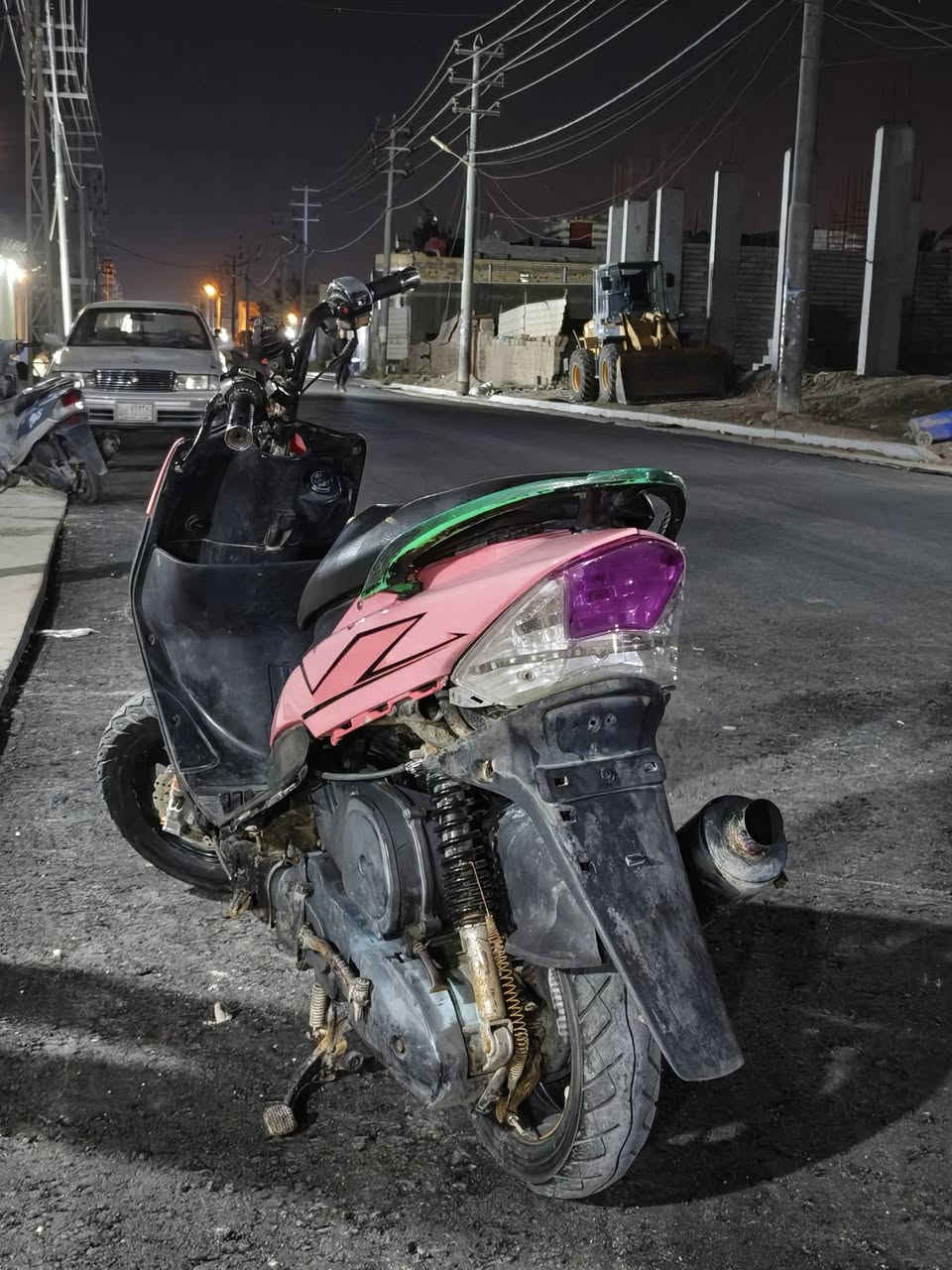 دراجة ماكس عدلة للبيع
دراجة شغالة كلها سلف هندر كهربائيات كلها شغالة مكينة ما مفتوح توها مبدلة حاوية وبيها كزوز رياضي بعد تجي وتشوفها السعر 550 وبيها مجال العنوان البصرة _ قضاء المدينة _منطقة السعيد قرب التربية رقم ***********
