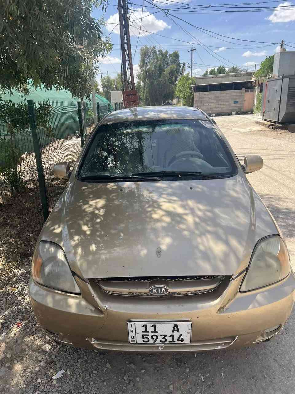 كيا ريو موديل 2005للبيع أو مراوس مصبوغه حزام مكينه1400كير اوتو تبريد شغال كهربائيات كله شغاله السعر 40
***********
