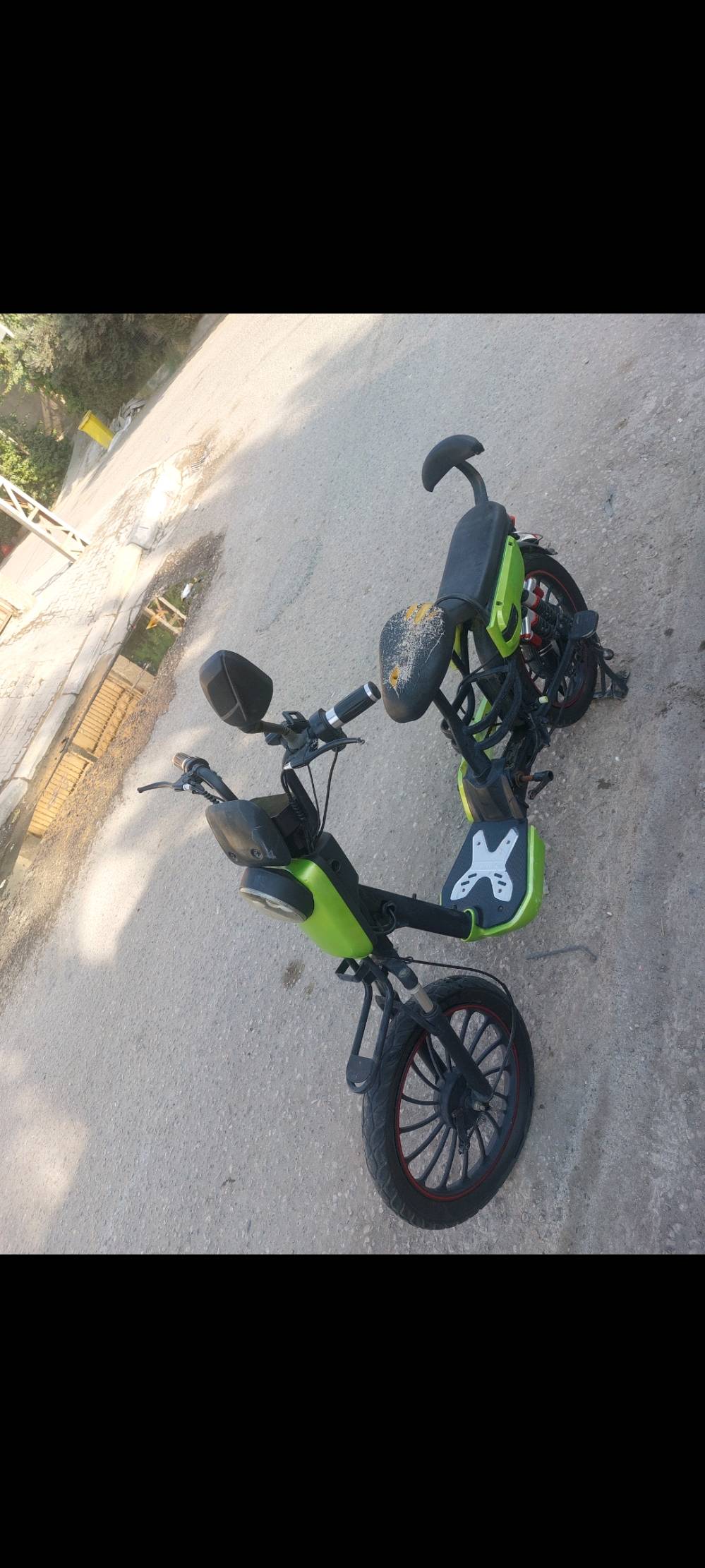 ​معلومات المنتج:
​الحاجة: بايسكل شحن
​اسم الحاجة: بايسكل شحن حجم 20
​الشركة: الريان RAYAN
​الموديل: 2024
​قدرة الملف: 800W
​المواصفات:
​شاشة ديجيتال تحدد العطل، يحتوي على أربع سرع، دبل أمامي دهن، دبل خلفي غاز، يحتوي على مسجل MP3، الضوء عالي ناصي رماش LED، يحتوي على ستاند موبايل، يحتوي على منفذ USB لشحن الهاتف وأشياء أخرى، يحتوي على حساس بريك، يحتوي على مثبت سرعة.
​التواصل:
​الموقع: كربلاء
​رقم الهاتف: ***********