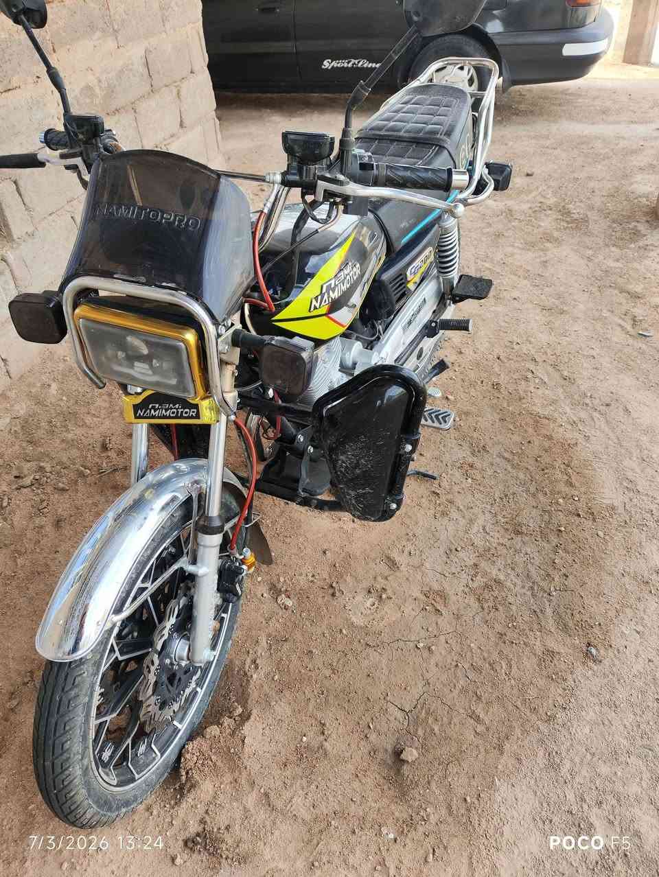 متاح دراجه موديل 25ماشيه 5الاف اله استخدام شي قليل وتركته بعدهي بلاديه مكفوله من كلشي سعر 900وبيه مجال مكاني الأنبار الكرمه ***********
