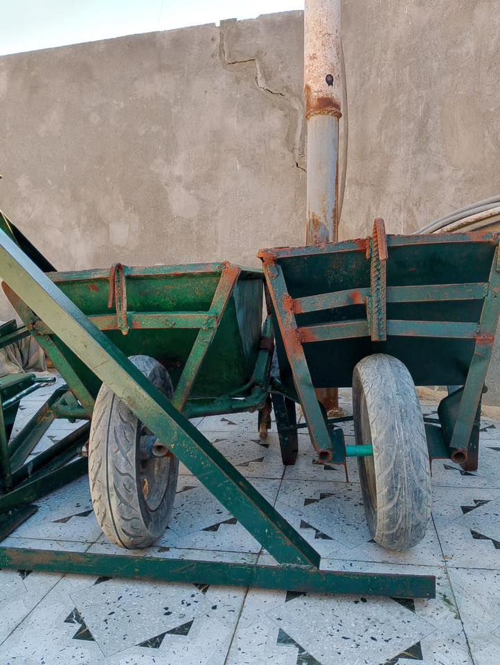 سلام عليكم ونج للبيع أربع عرباين جاهز للشغل السعر ١٣٠٠وبيً مجال ***********
