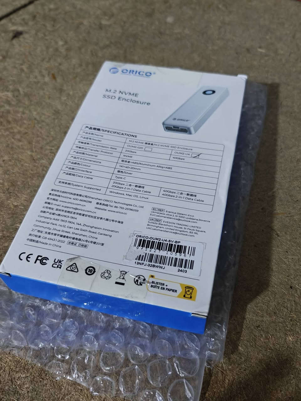 السلام عليكم فتح مزاد على هارد خارجي 2tb تيره شركة اوريكو احترافي عالي المواصفات الصورة تحجي ماحجي عن المواصفات بعد وشرط الفحص والشغل وشرط جديد لووك بس مفحوص اعلى سعر يباع مزاد ***********
