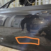 باب اوباما جهة السايق بي طخه خفيفه بدون شخط حيل نظيف وارد أمريكي موديل...