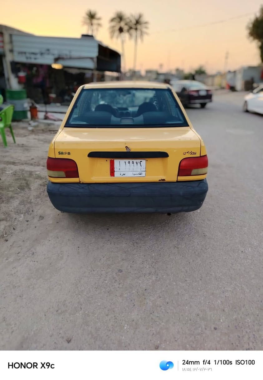سايبا مكفوله من الضربه والتبديل وشرط التحويل موديل ٢٠١٢ سنويه صاقطه صار ٤ سنوات مصفره هيئه.. غرامات عليها ١٠٠ ألف حسب التفاق.. السعر ٢٢ وبيها مجال حق الجيه مكينه خير من الله كير بيها بس الرابع يفلت كهربائيات شغاله نقص بيها تبريد حداديه جديده( العنوان الدوانيه ناحيت نفر)
***********
