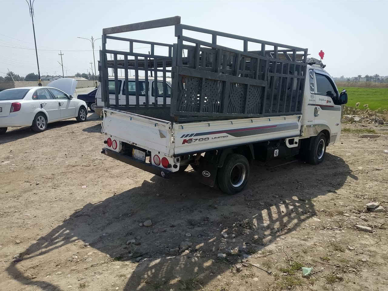 السلام عليكم للبيع كيه حمل 3000 تحويل مباشر  موديل 2010محرك وكير وكسل شرط تايرات فوك النص باتري جديد والكشر شوف العين السعر 85وبيها مجال الاتصال على الرقم ‏‪***********‬‏ مكان صلاح الدين تكريت العلم
