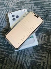 آيفون 17برو ماكس جهاز مستخدم 12يوم ذاكره تك خط 512بطاريه 100عدد دورات ...