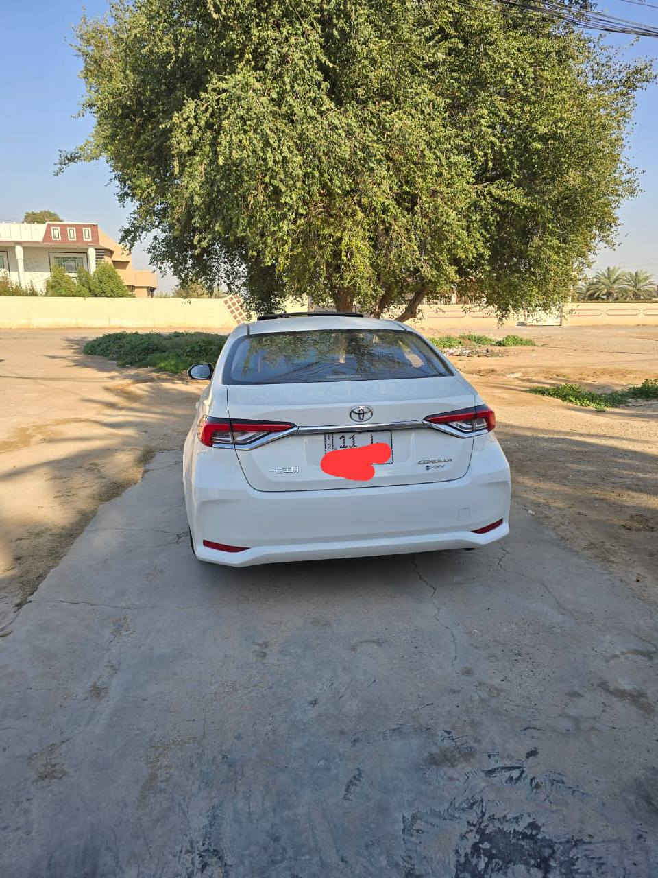 سلام عليكم 
كورلا 2025 شكل الخليجي 
موصفات سيارة 
جلد اسود فتحة 
ماشية 15 ألف 
سيارة مكفولة 
معروف موصفات كورلا 

عنوان 
زيونة ملعب الشعب

رقم
***********
