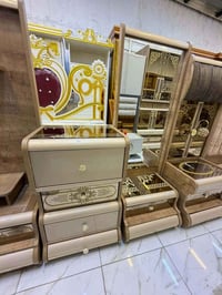 طقم نوم ١١ قطعة • سرير جك مخزن • سكك هايدروليك