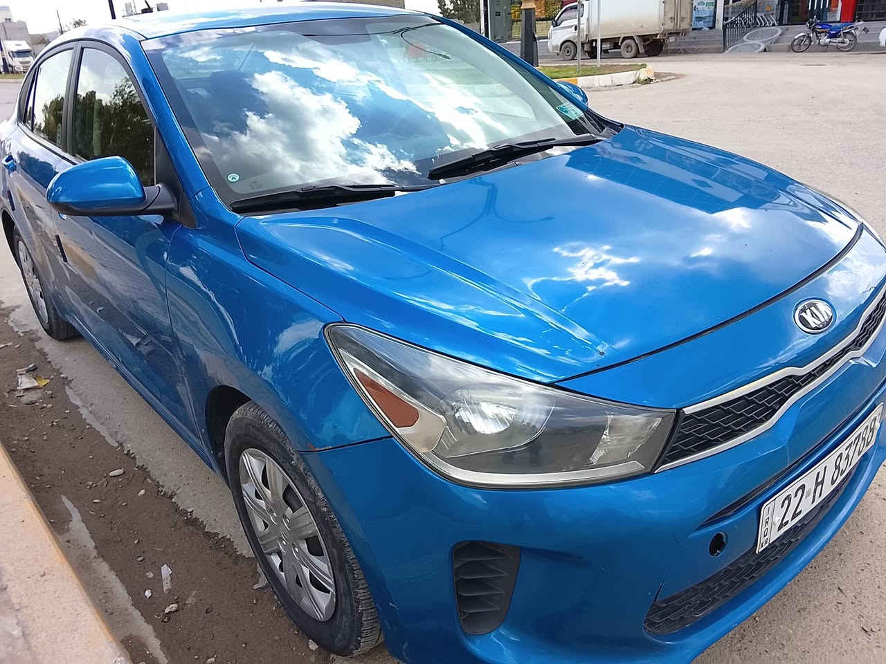 كيا ريو موديل ٢٠٢١ سعر ١٠٢ موبيل *********** مكان كركوك
