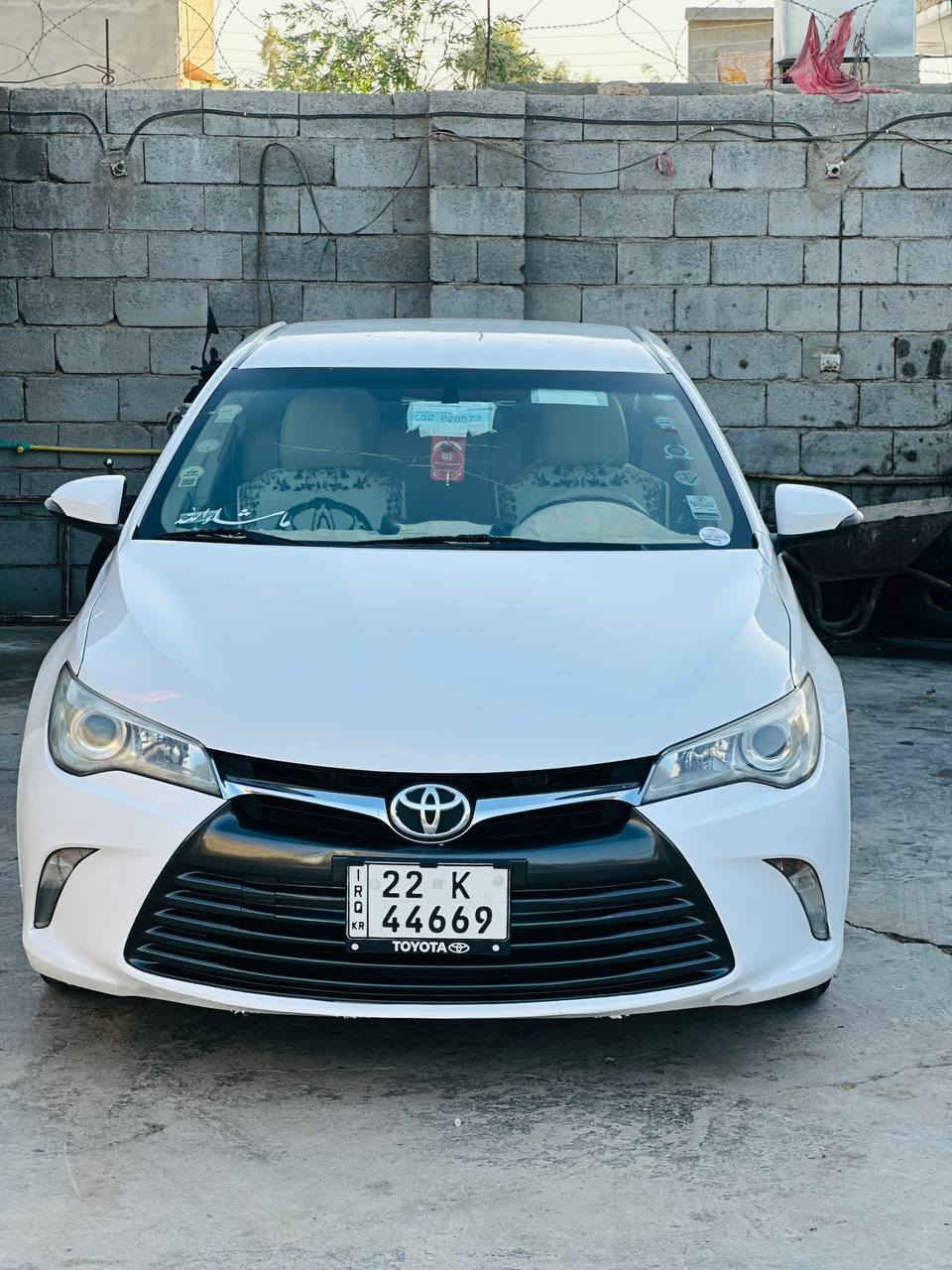 سلام عليكم كامري للبيع 2016 خليجي رقم اربيل بسمي السياره جاهزه الف متصرف عليهة السعر 150 وبيهة مجال
مكاني ديالى الخالص (***********)
