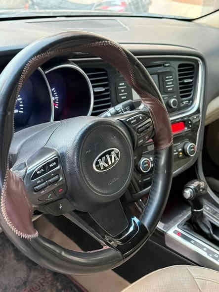 سلام عليكم اوبتما 2014 للبيع فولل مواصفات بنوراما تبريد قطعتين بيانو مري قابلة للطي لدات امامي خلفي شفتات مقود تحكم مقود جهتين محرك 2400 نظام قيادة eco /sport بيها داعامية وربع البنيد فقط السيارة فول السعر ب120 وبيها مجال الاتصال ‭0781 313 8997
