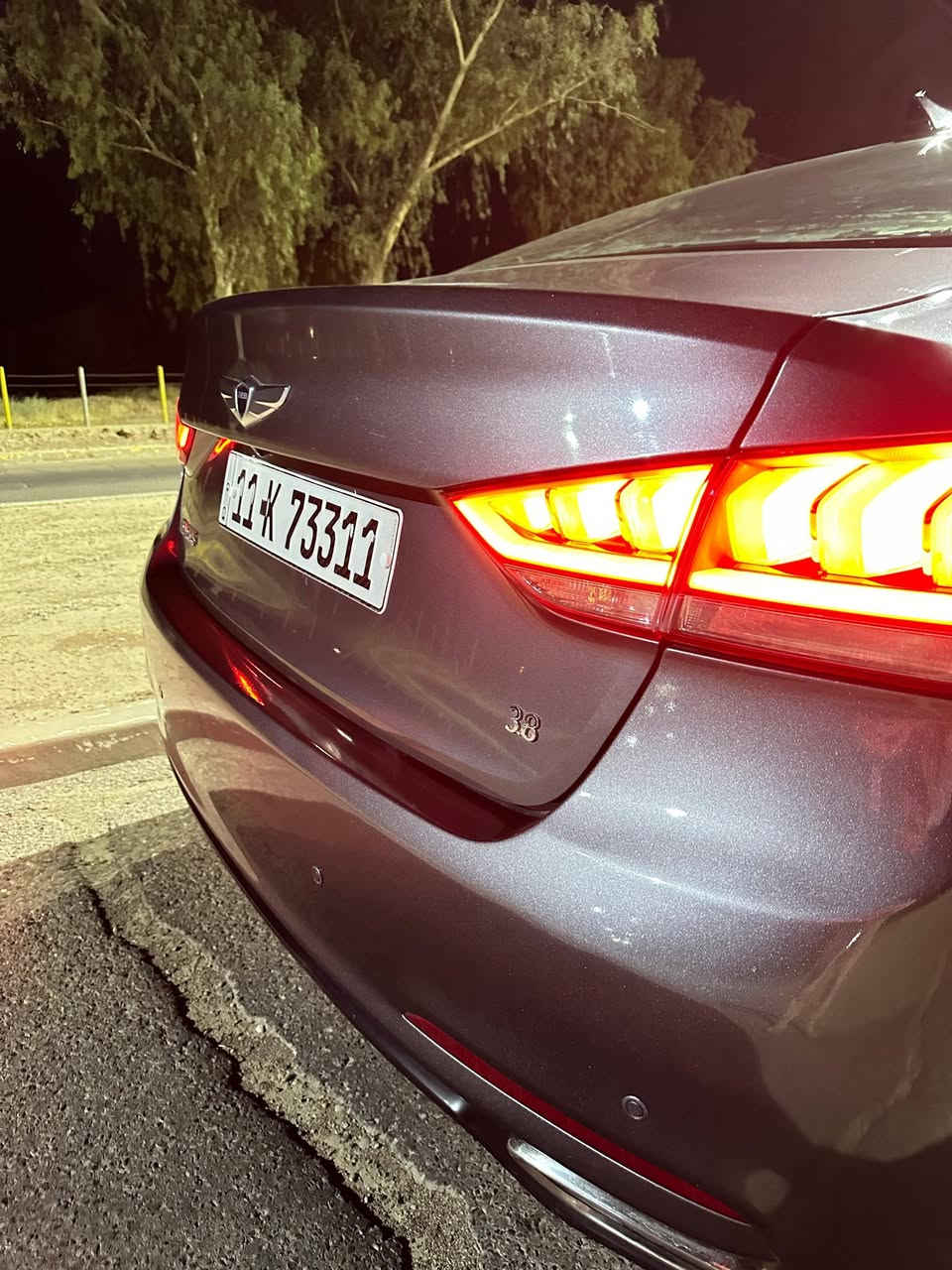 السلام عليكم
جنسيز 2015 g80 
3.8 
ماشية 123
1/1
باسمي تحويل مباشر 
ما بيها حادث بيها بارد
بدون معجون
مرشوشة صفحة السايق 
وقبق جنطة بدون معجون
مكاني بابل الحلة
***********  وات ساب 
السعر 145 وبيها مجال
