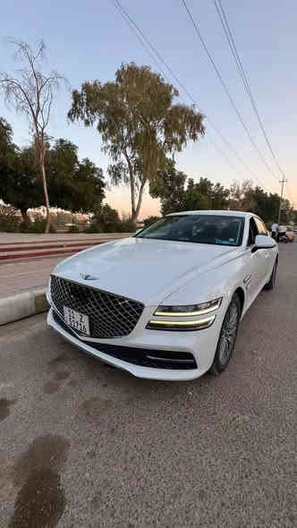 جنسزز g80 2023 
فئة الbase ماشيه 45 الف محرك 2.5 توربو رقم بغداد السيارة موجودة بالعمارة حادثها موضح بالصور  
***********
